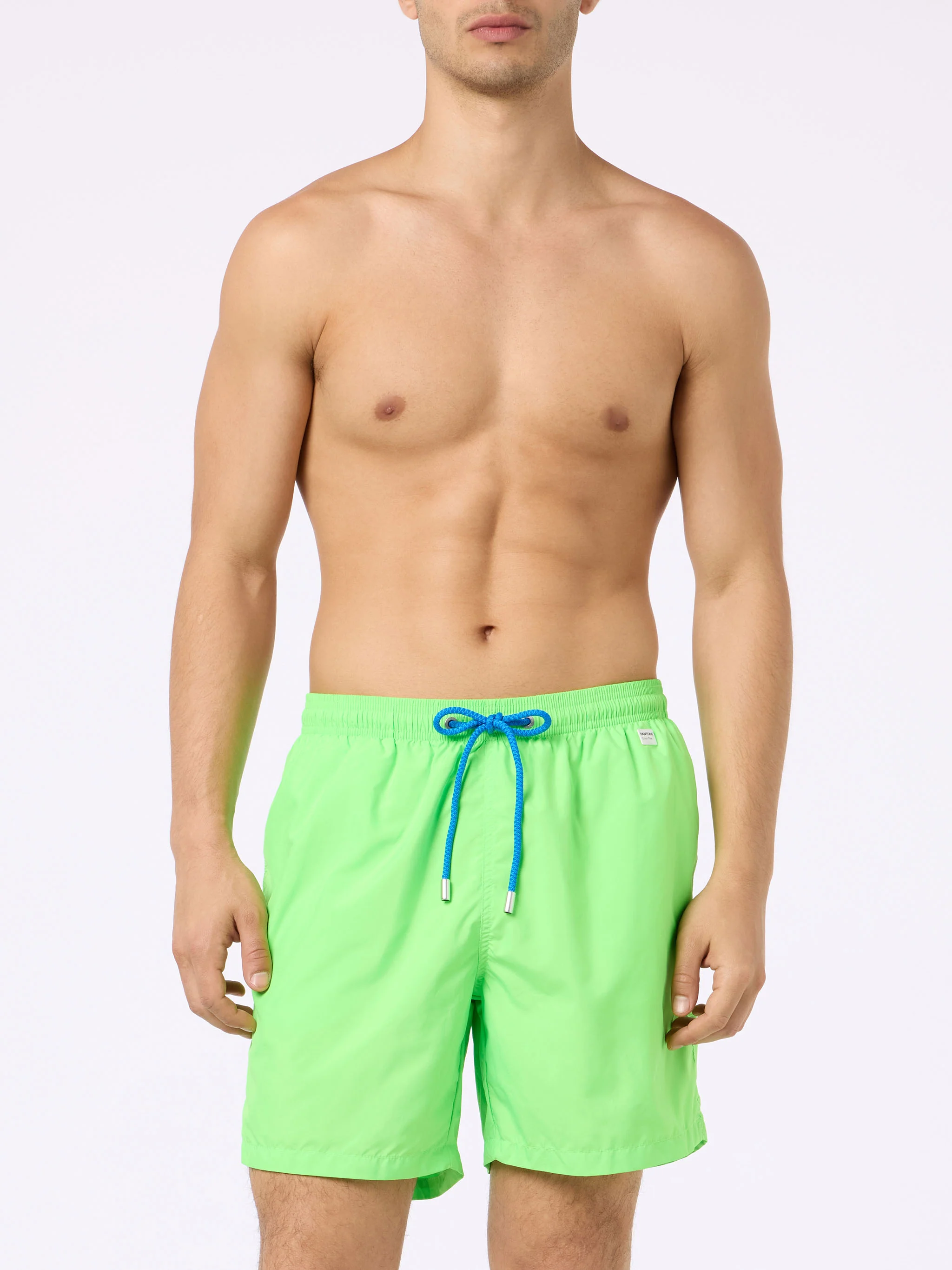Ultralight Pantone fluo green swim shorts | Special Edition - Image 3