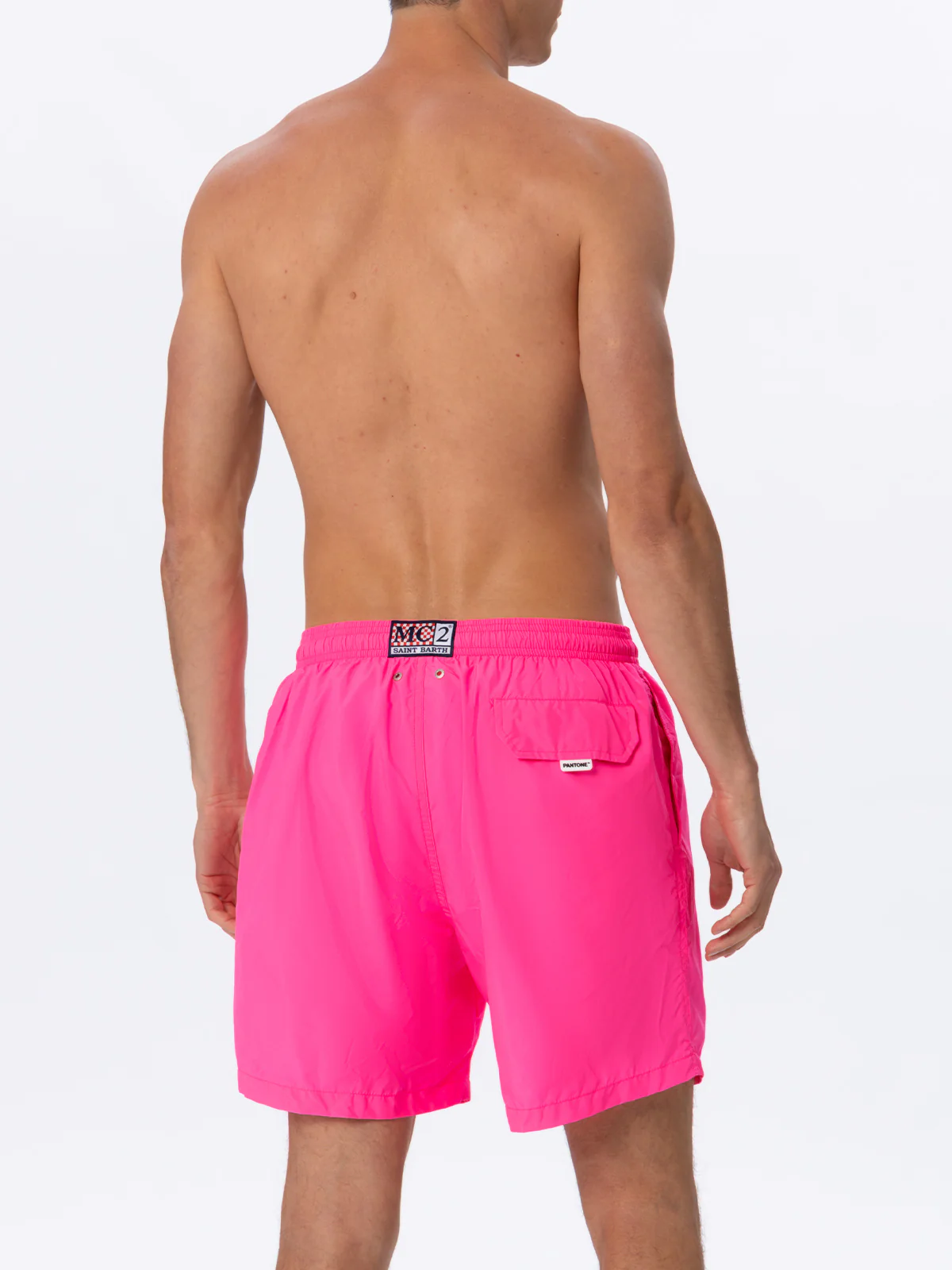 Ultralight Pantone fluo pink swim shorts | Special Edition - Image 4