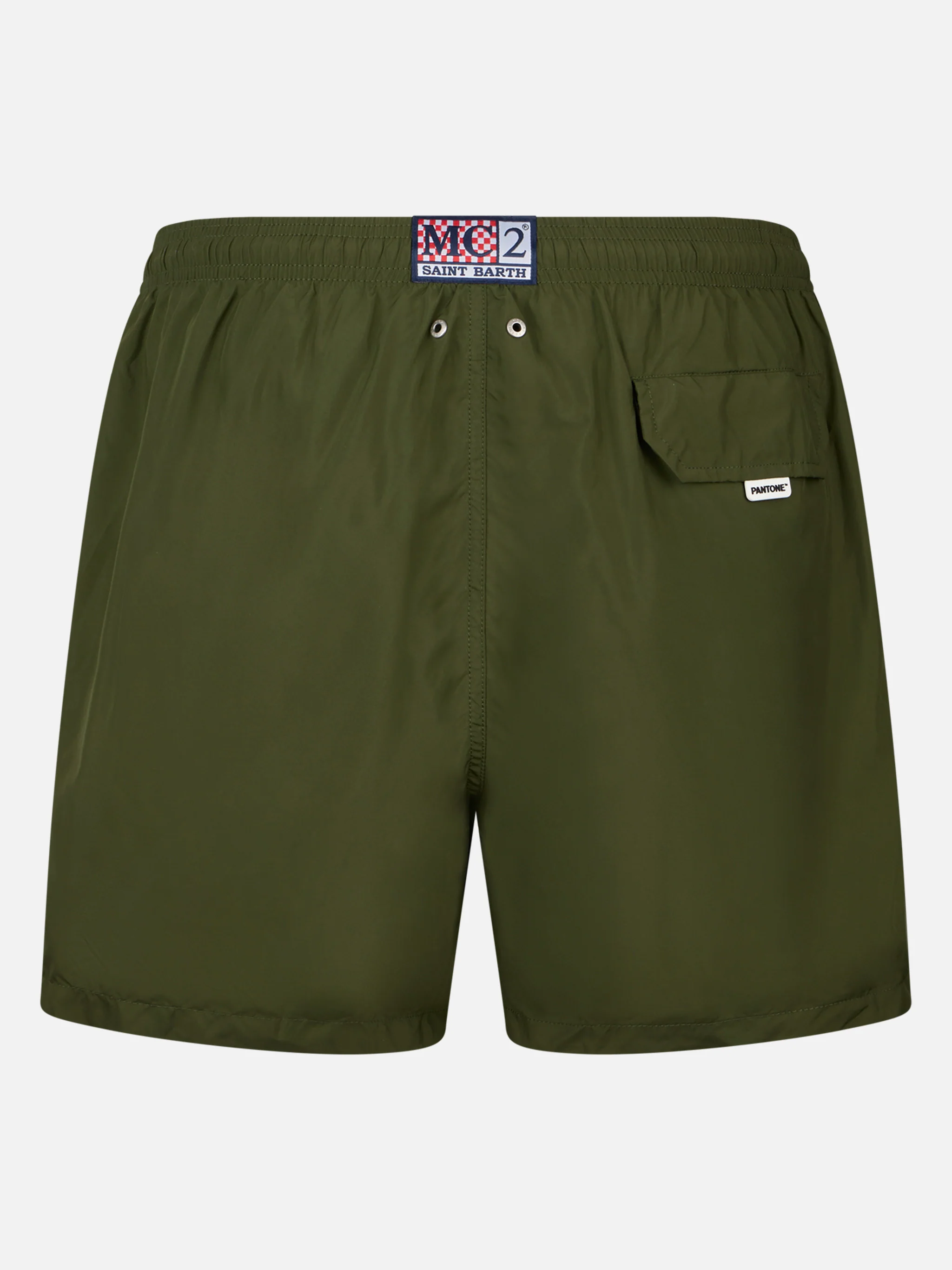 Lighting Pantone military green swim shorts | Special Edition - Image 2
