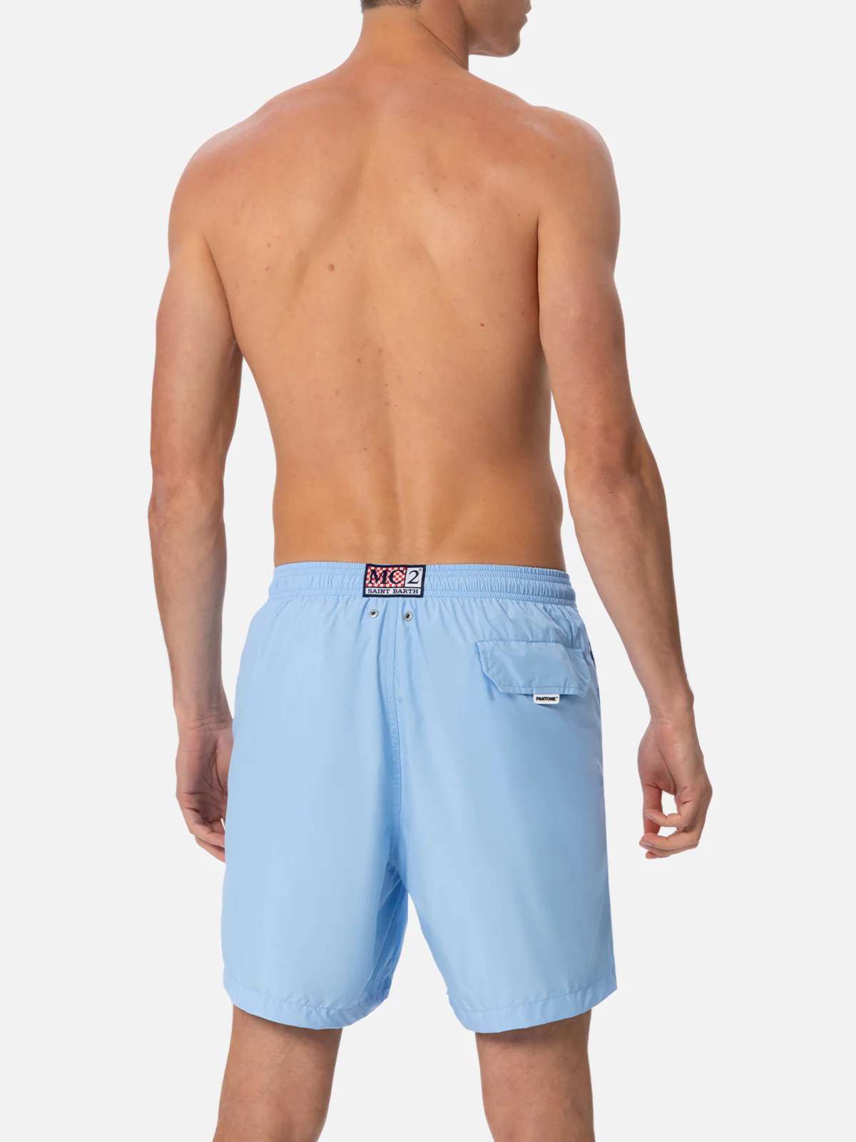 Ultralight Pantone sky blue swim shorts | Special Edition - Image 4