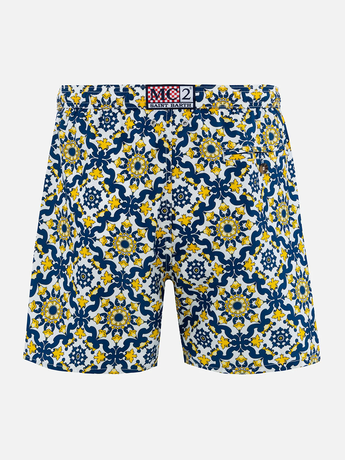 Lighting majolica print swim shorts - Image 2