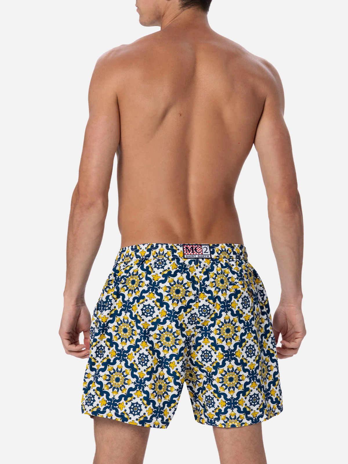 Lighting majolica print swim shorts - Image 5
