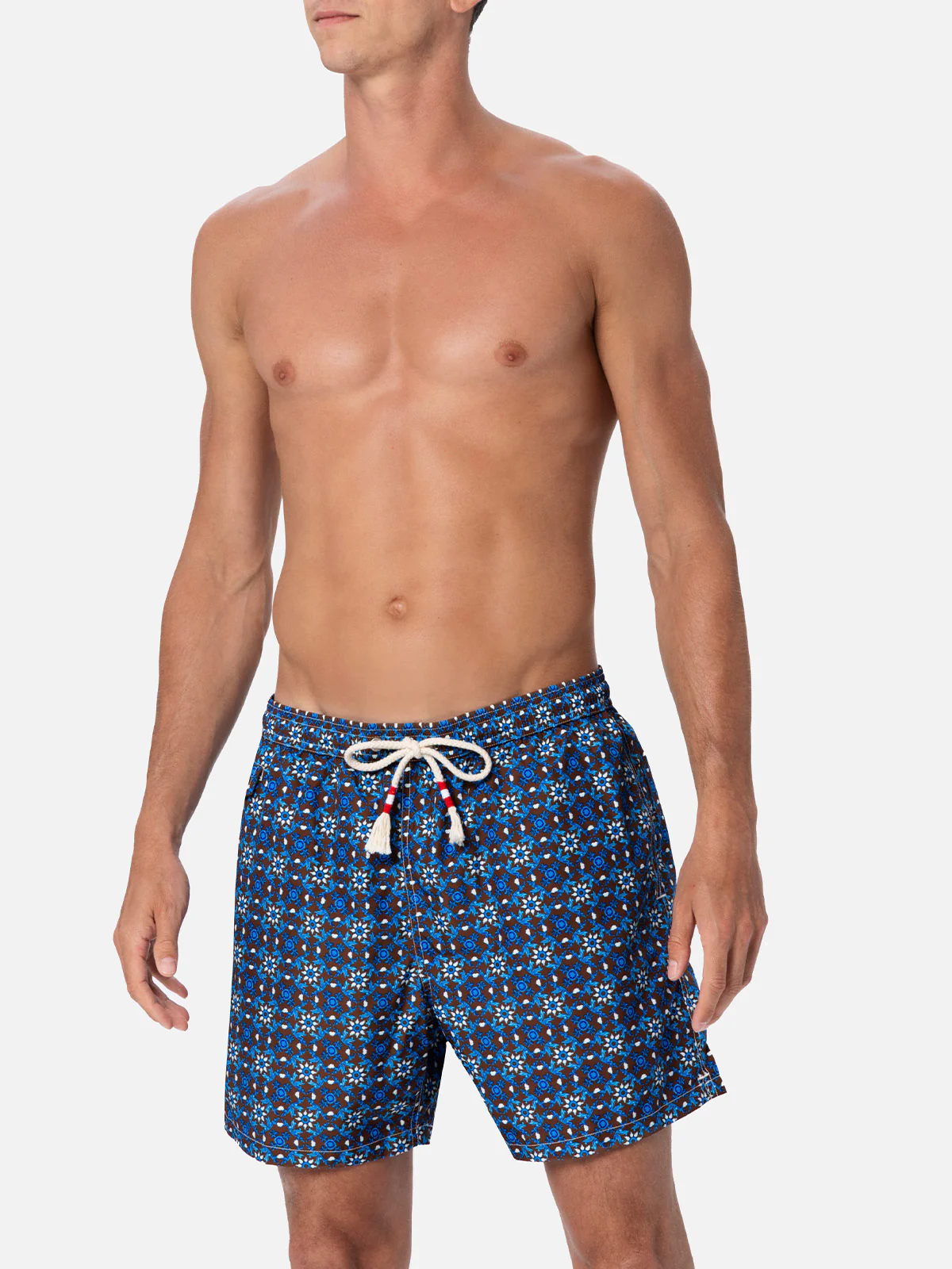 Lighting majolica print swim shorts - Image 3