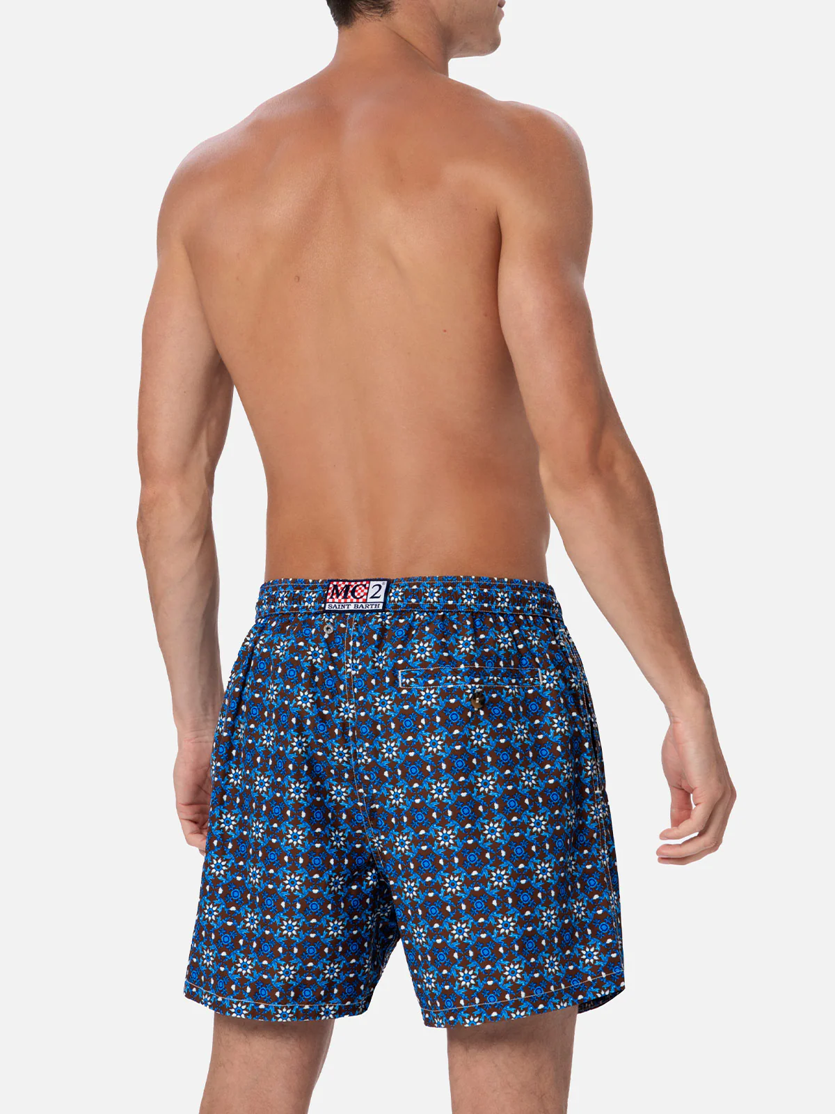 Lighting majolica print swim shorts - Image 5