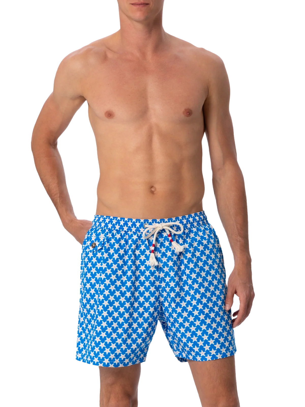 Lighting starfish print swim shorts - Image 3