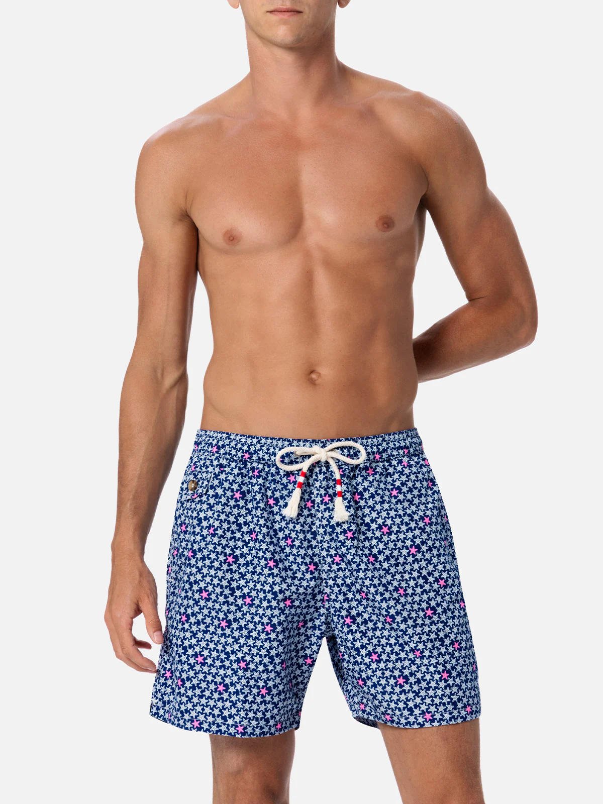 Lighting starfish print swim shorts - Image 3