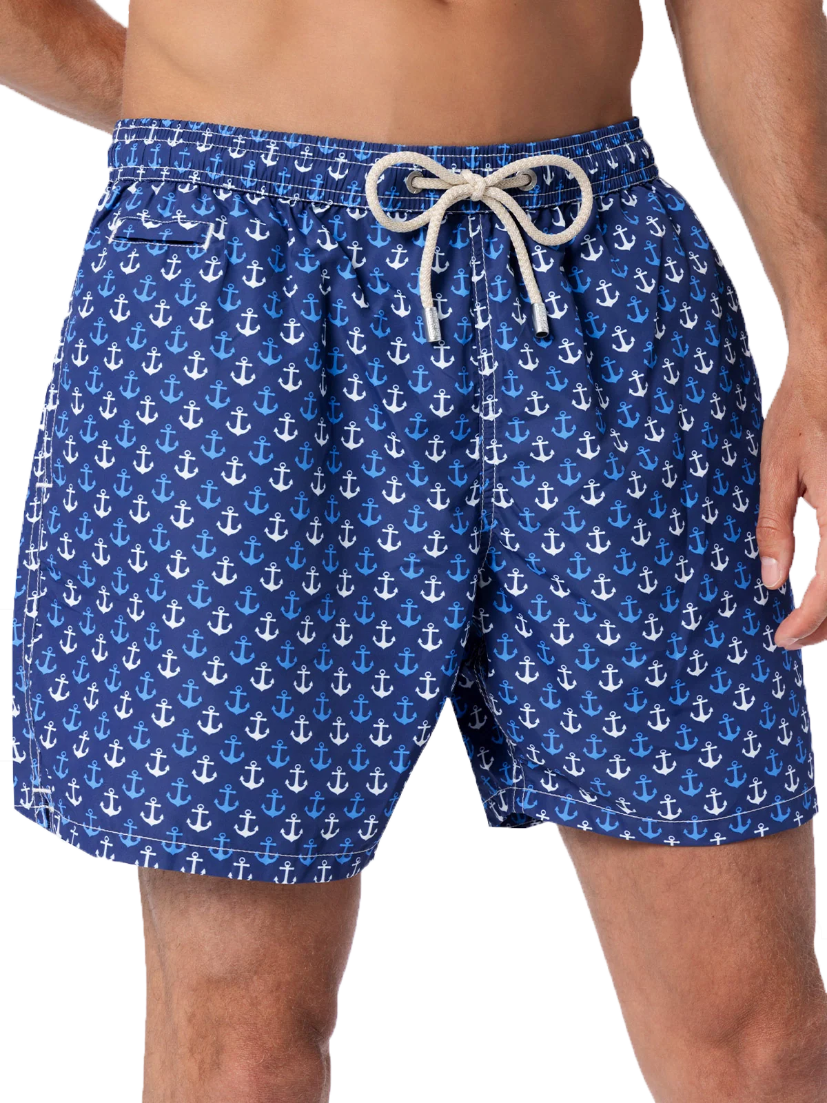 Lighting Micro Fantasy blue anchor print swim shorts - Image 3