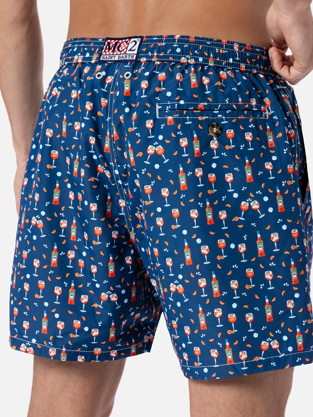 Lighting Micro Fantasy swim shorts with Spritz print | Special Edition - Image 4