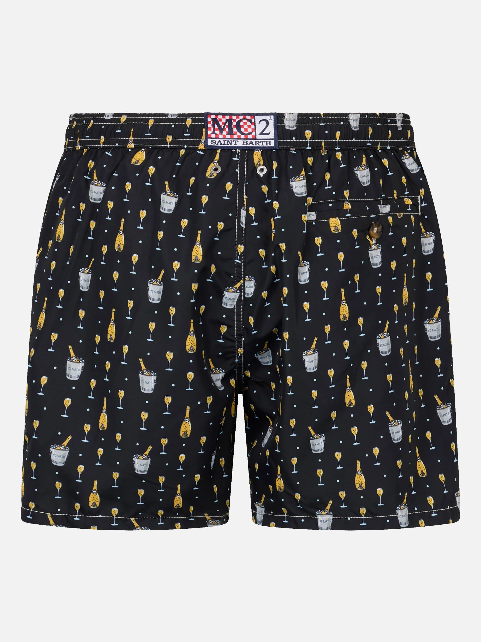 Lighting Micro Fantasy black bubbles print swim shorts - Image 2