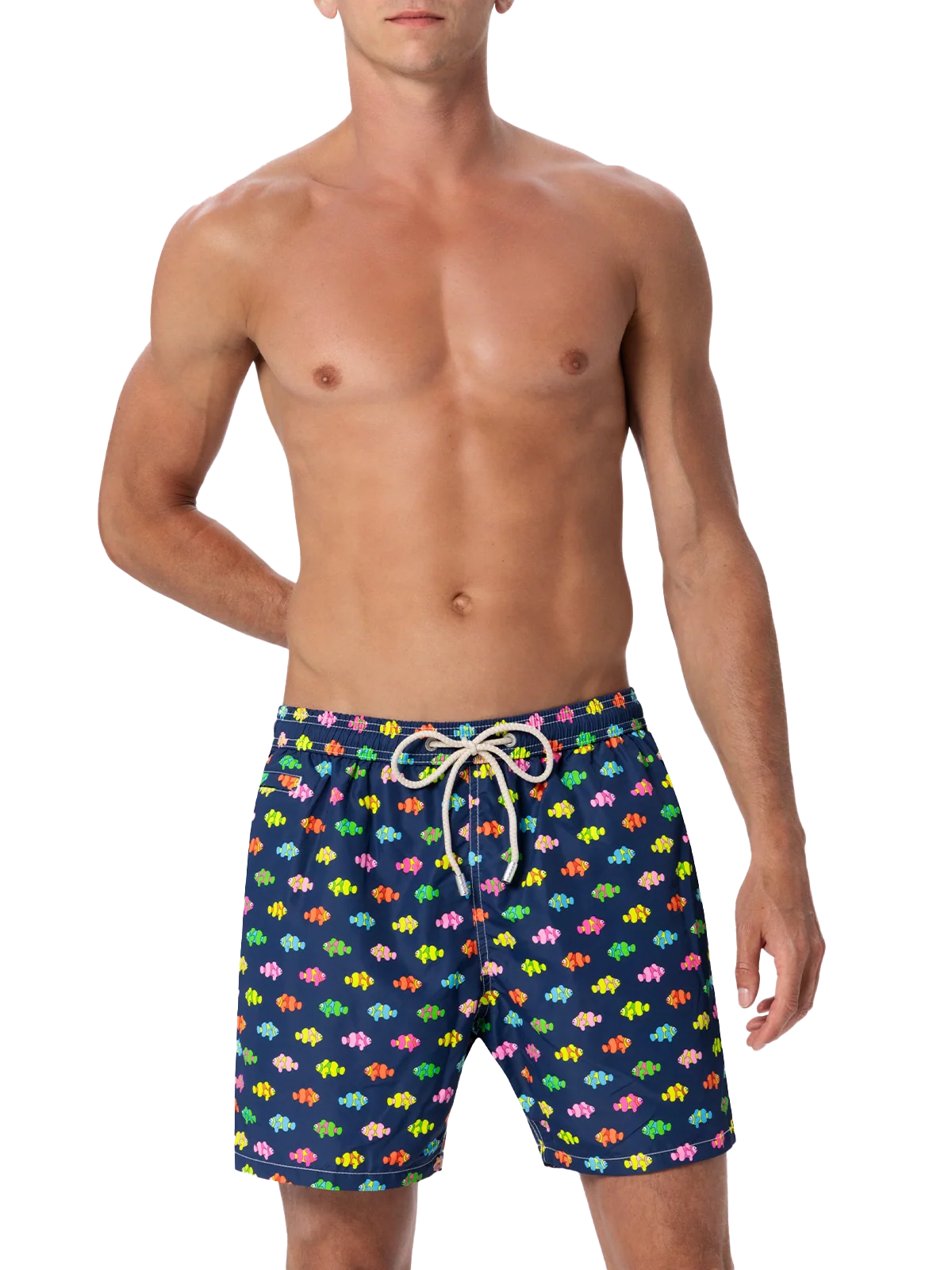 Lighting Micro Fantasy blue clownfish print swim shorts - Image 3