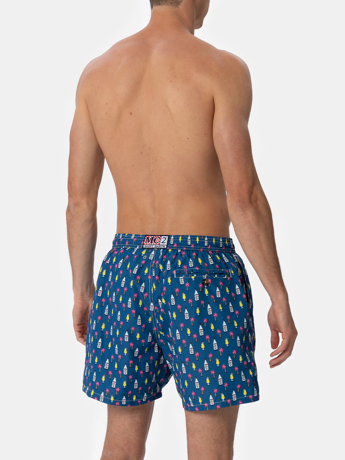 Lighting Micro Fantasy blue cocktail print swim shorts - Image 5