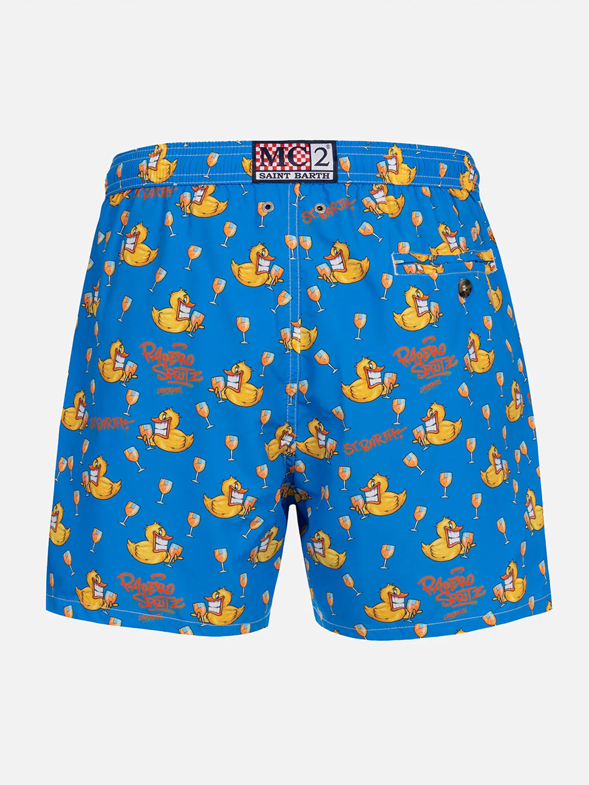Lighting Micro Fantasy Cryptopuppets ducky print swim shorts | Special Edition - Image 2