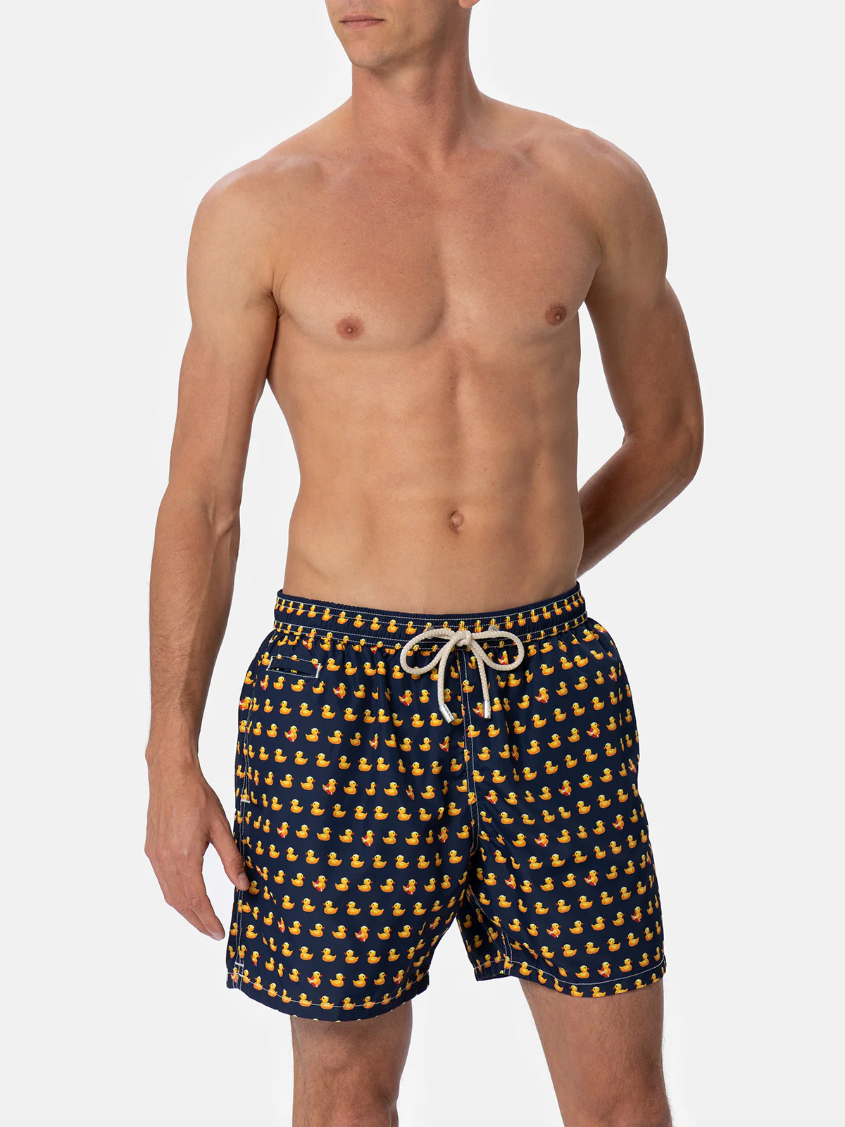 Lighting Micro Fantasy blue ducky print swim shorts - Image 4