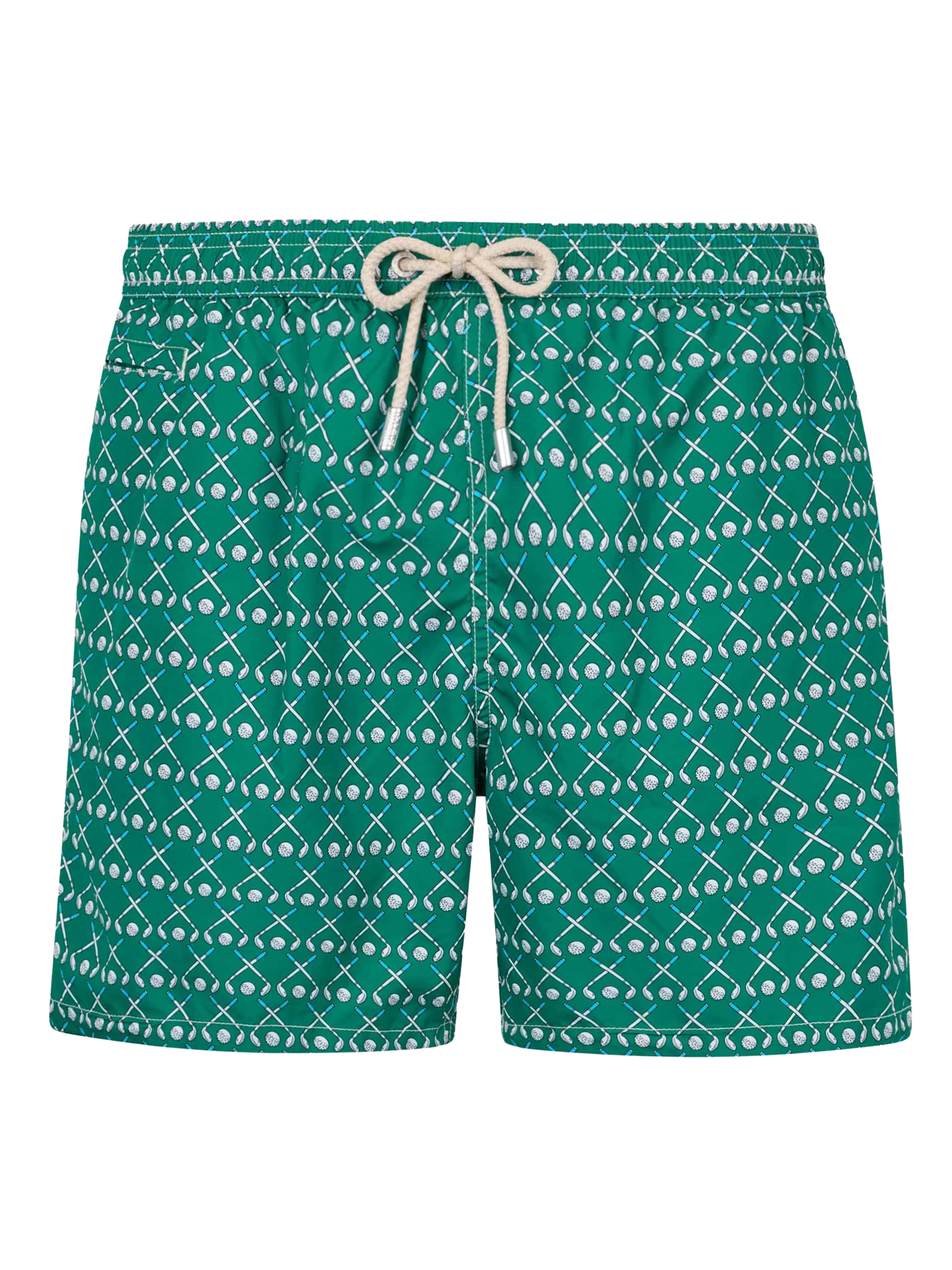 Lighting Micro Fantasy green golf print swim shorts
