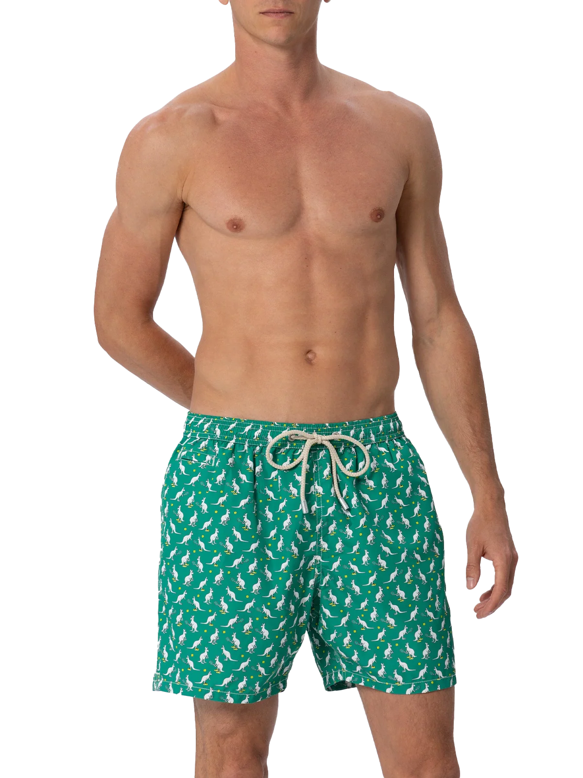 Lighting Micro Fantasy green Australian print swim shorts | Special Edition - Image 4