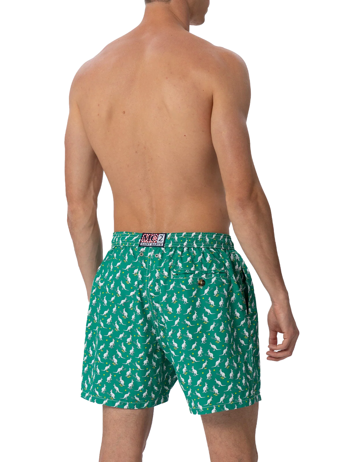 Lighting Micro Fantasy green Australian print swim shorts | Special Edition - Image 5