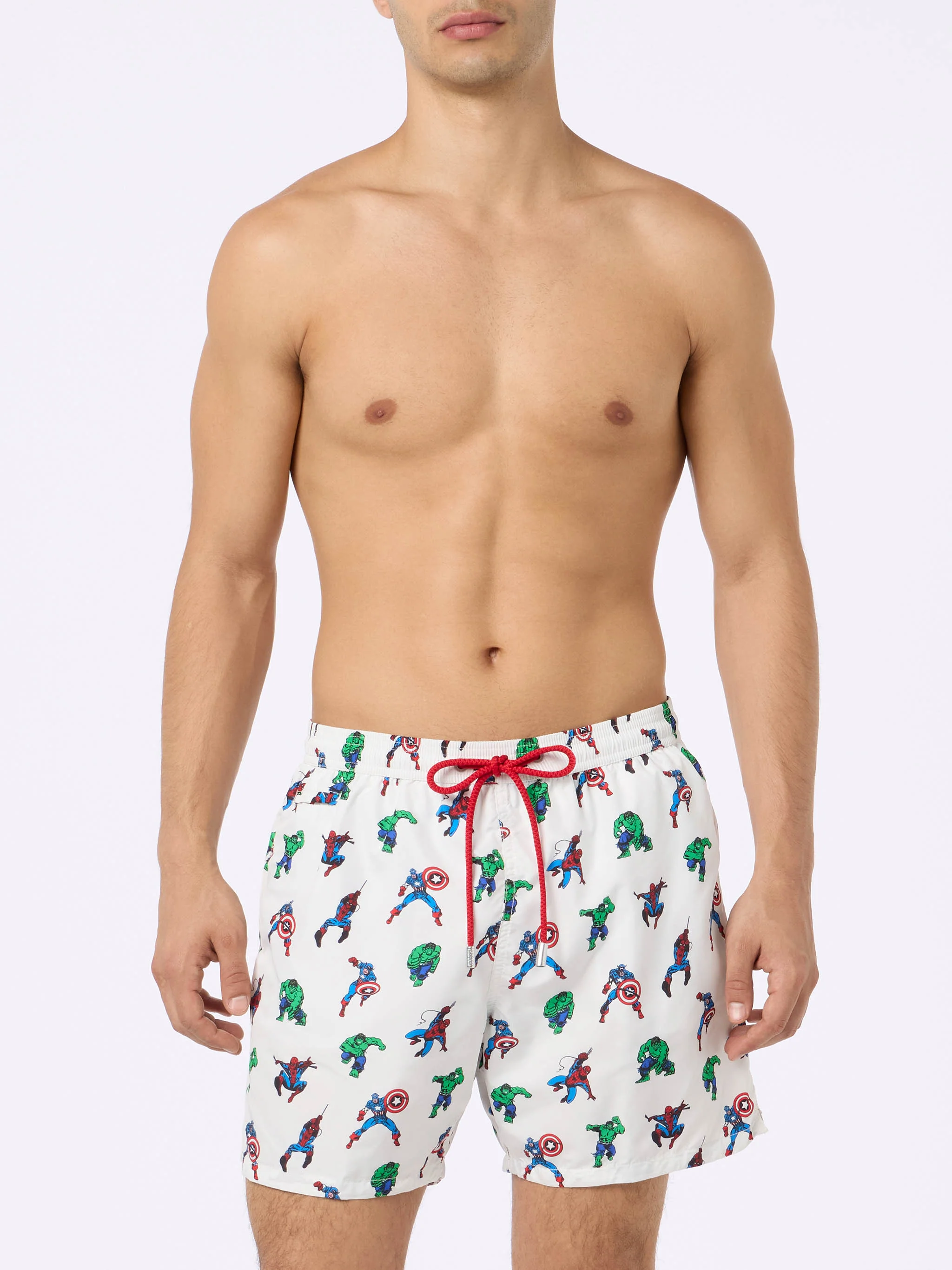 Lighting Micro Fantasy Marvel super heroes print swim shorts | Special Edition - Image 3
