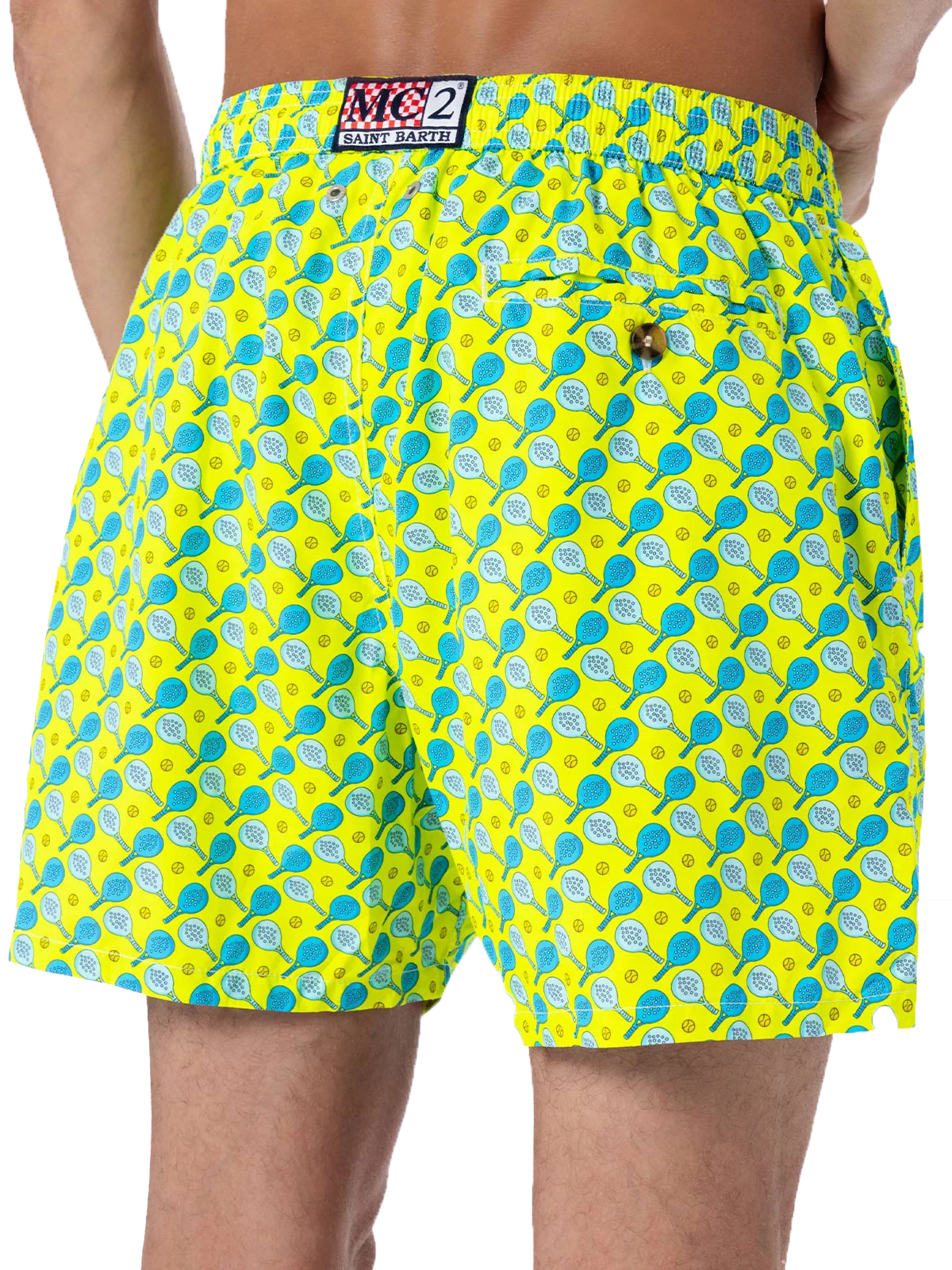 Lighting Micro Fantasy swim shorts with padel print - Image 4