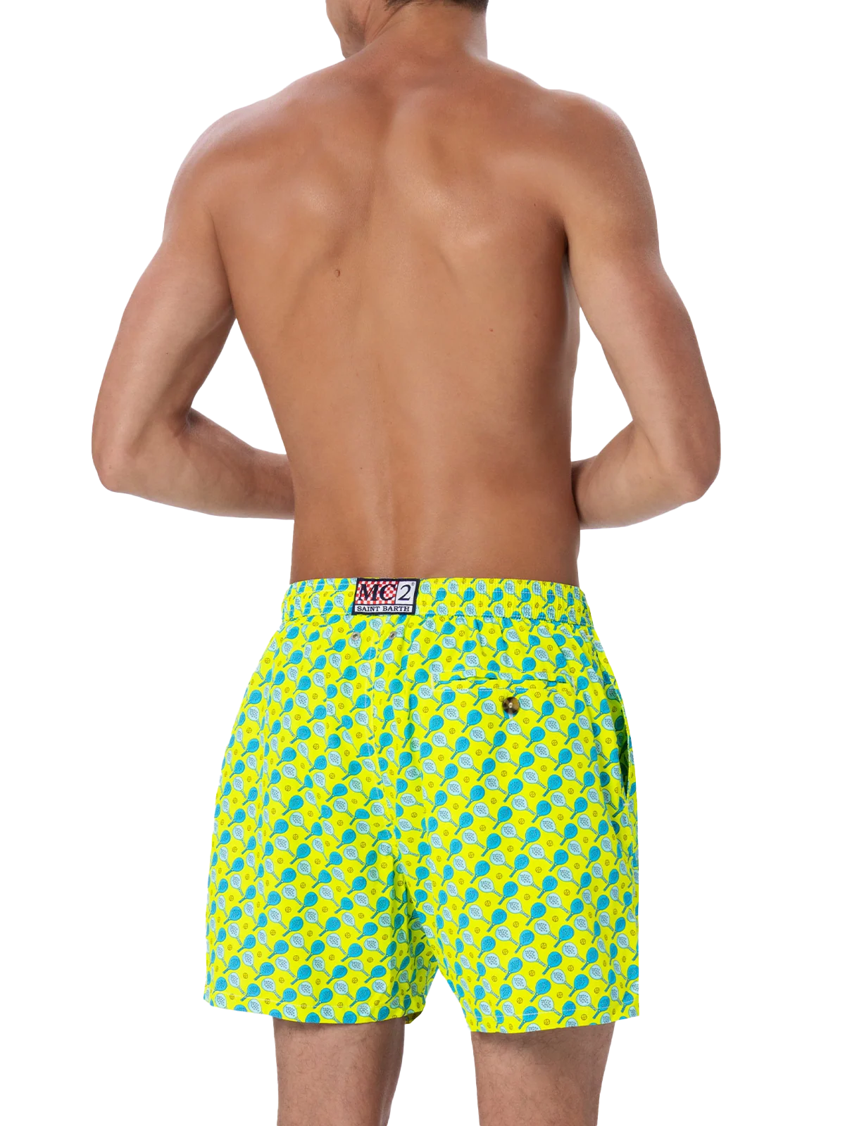 Lighting Micro Fantasy swim shorts with padel print - Image 5