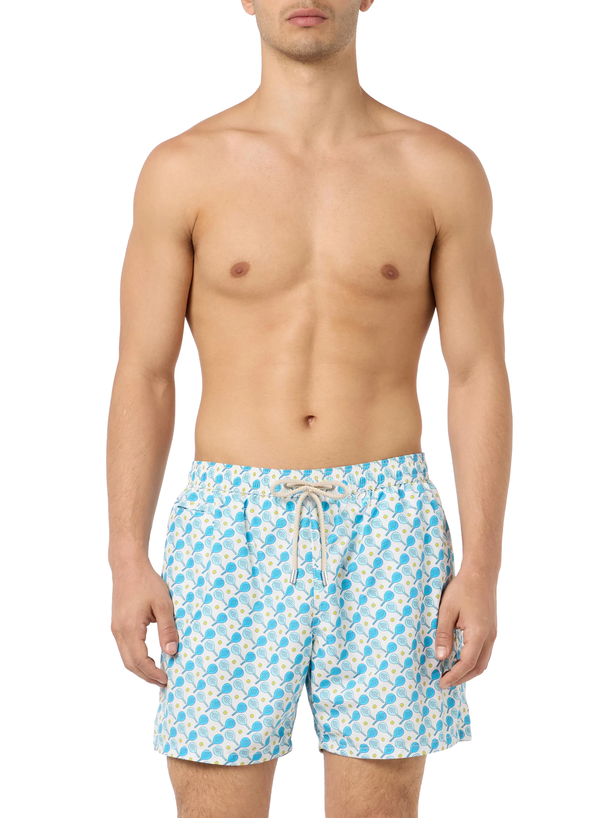 Lighting Micro Fantasy white padel print swim shorts - Image 3