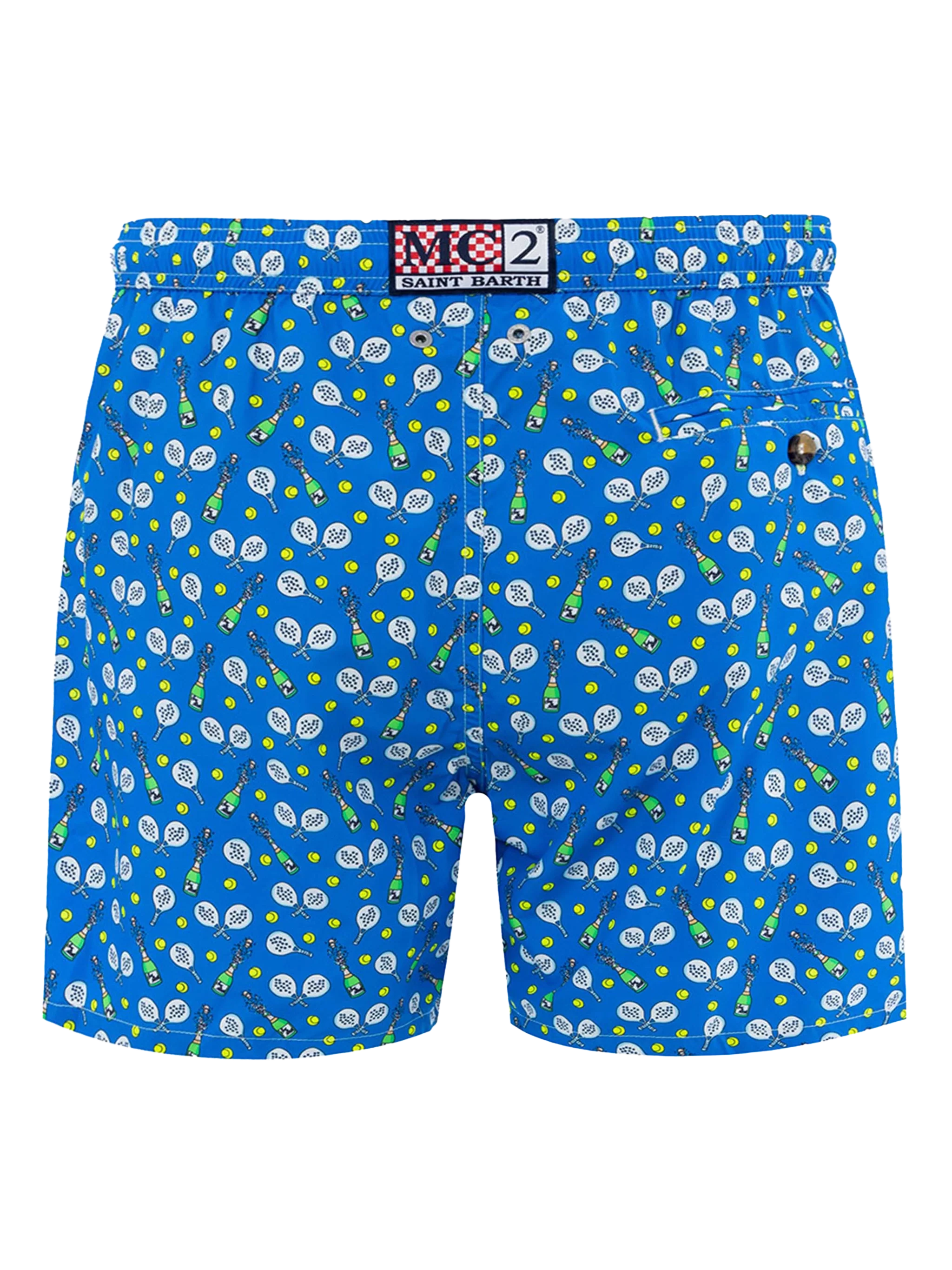 Lighting Micro Fantasy green padel print swim shorts - Image 2