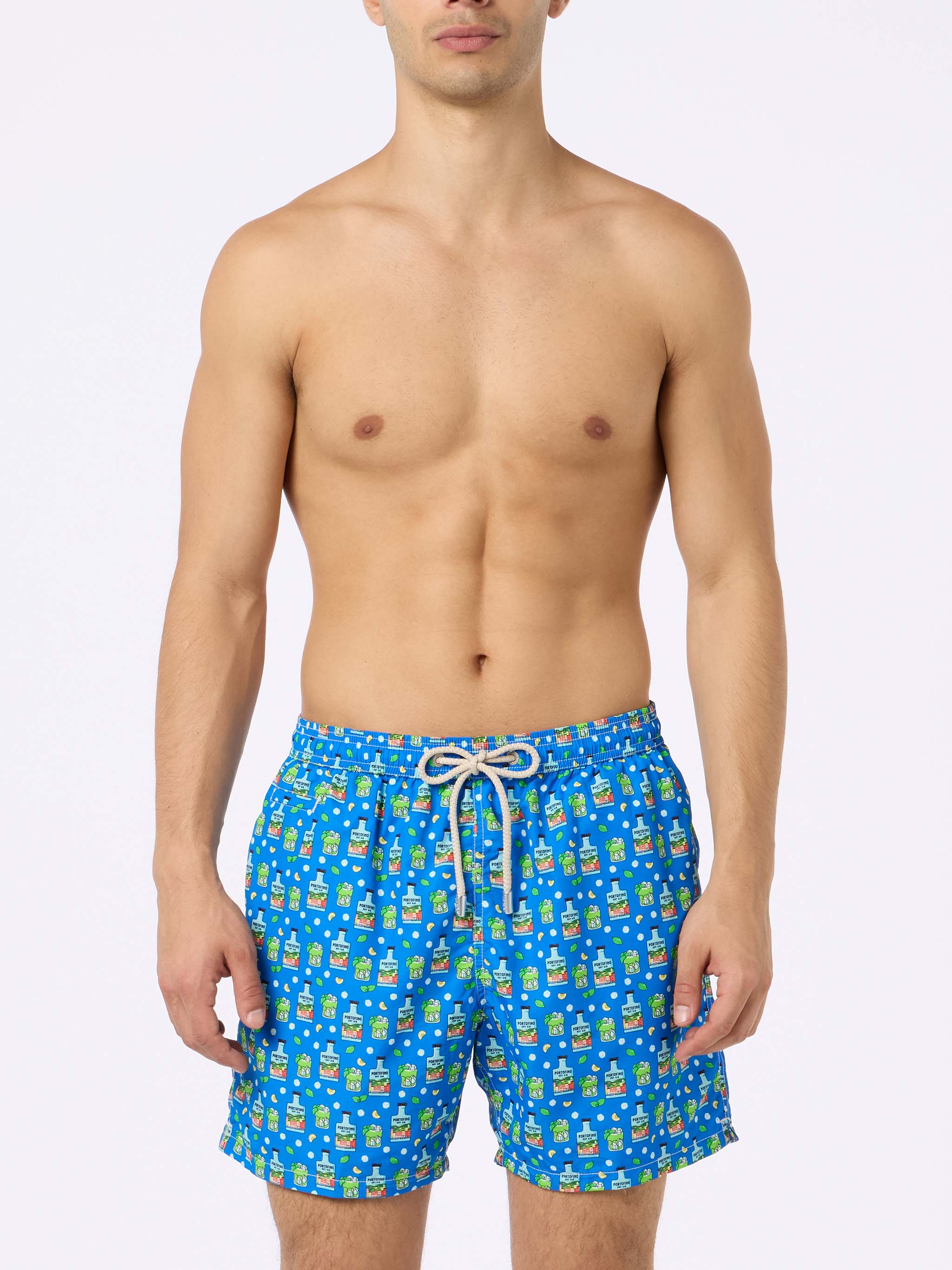 Lighting Micro Fantasy Portofino Gin Paloma print swim shorts | Special Edition - Image 3
