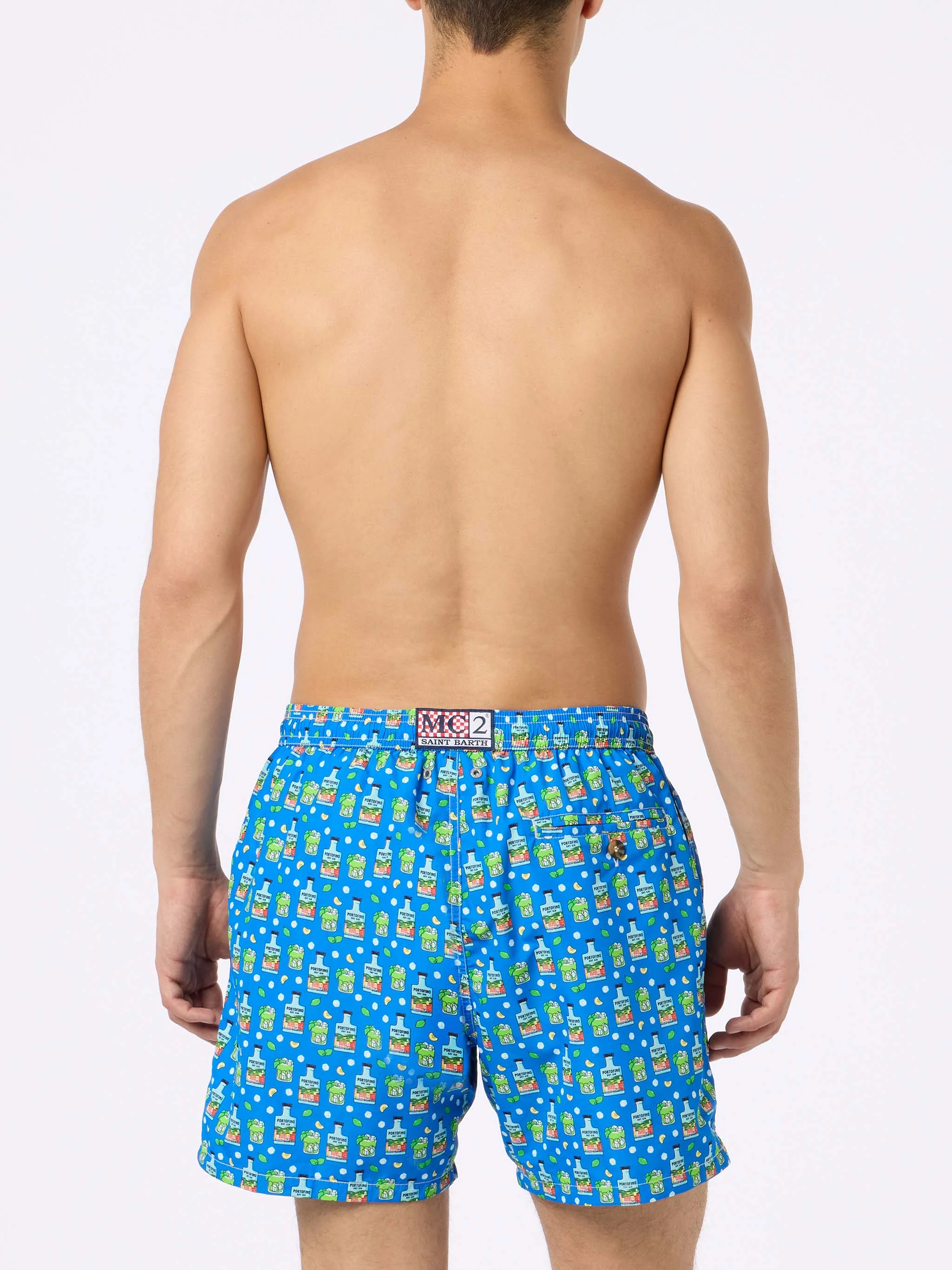 Lighting Micro Fantasy Portofino Gin Paloma print swim shorts | Special Edition - Image 4