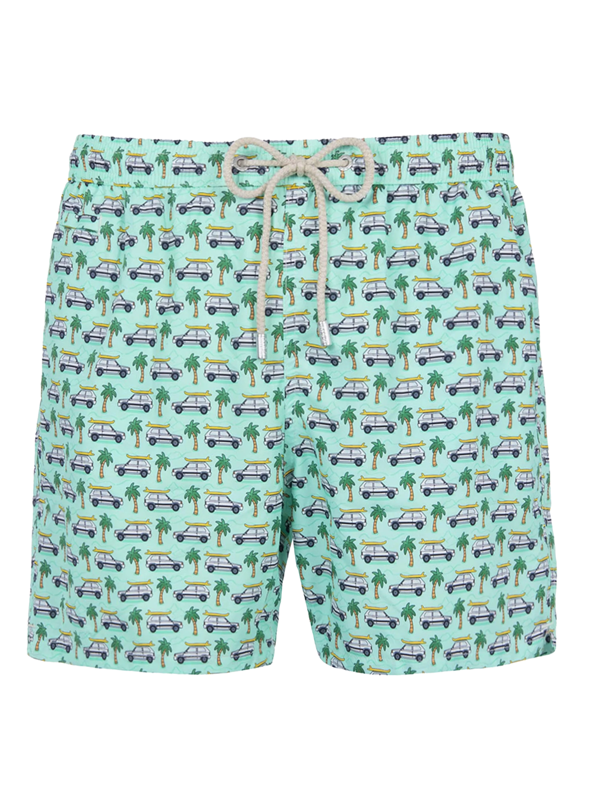 Lighting Micro Fantasy green Panda print swim shorts | Special Edition