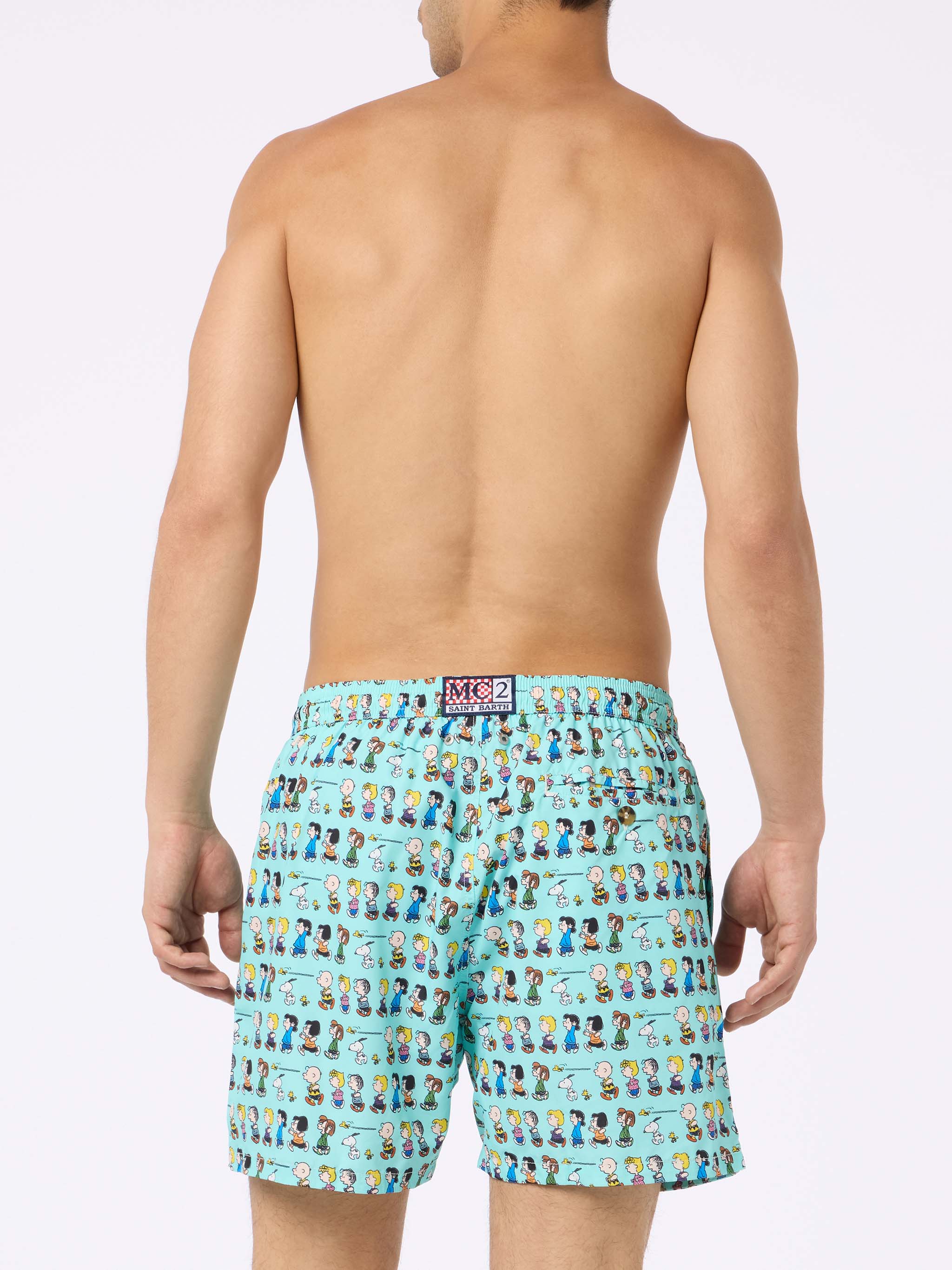 Lighting Micro Fantasy multicolor Peanuts print swim shorts | Special Edition - Image 4