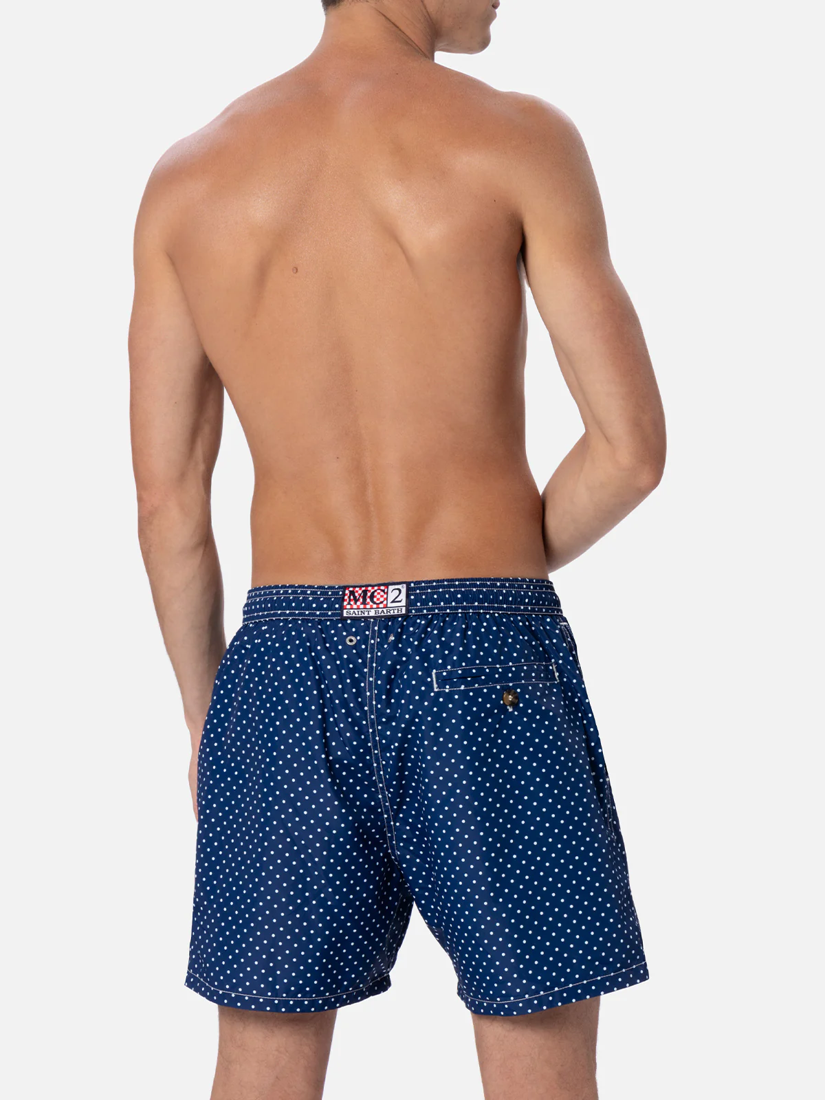 Lighting Micro Fantasy blue polka dot print swim shorts - Image 5