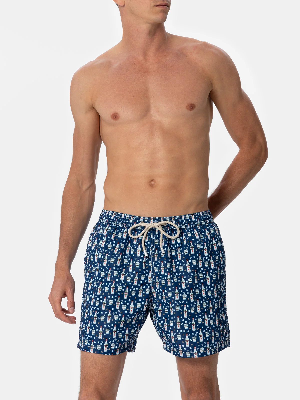 Lighting Micro Fantasy Sambuca Molinari print swim shorts | Special Edition - Image 4