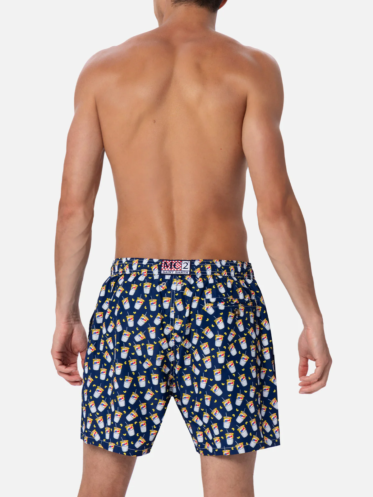 Lighting Micro Fantasy blue Estathé print swim shorts | Special Edition - Image 5