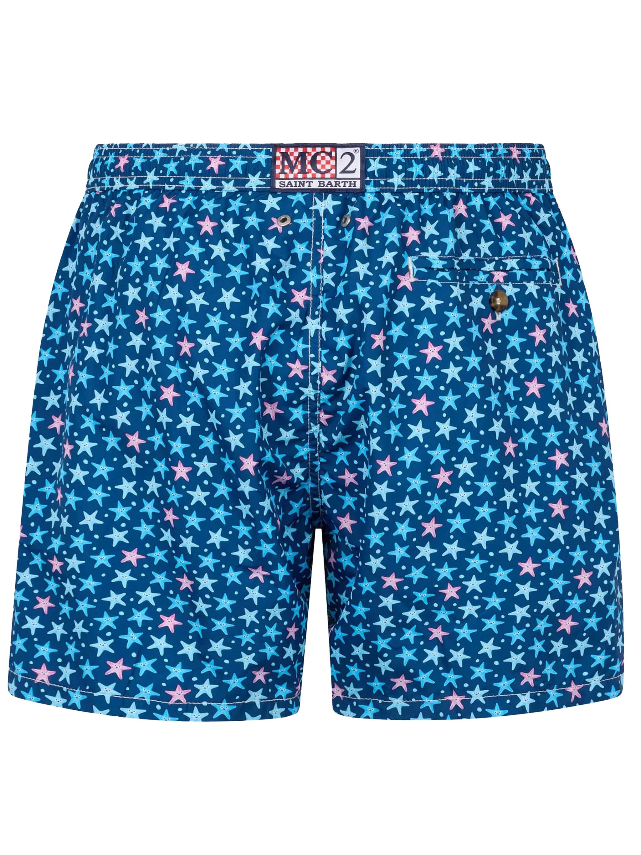 Lighting Micro Fantasy blue starfish print swim shorts - Image 2