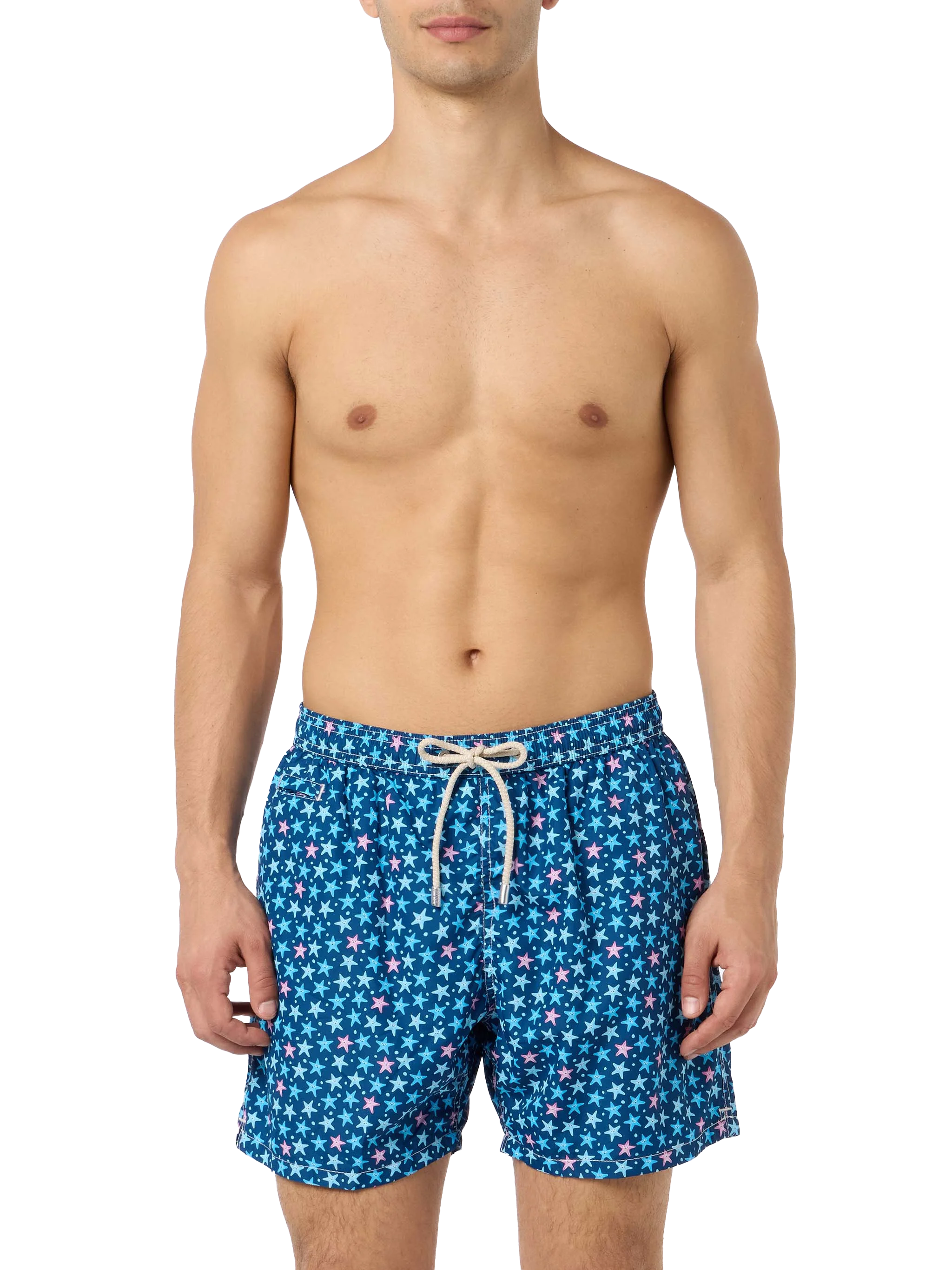 Lighting Micro Fantasy blue starfish print swim shorts - Image 3