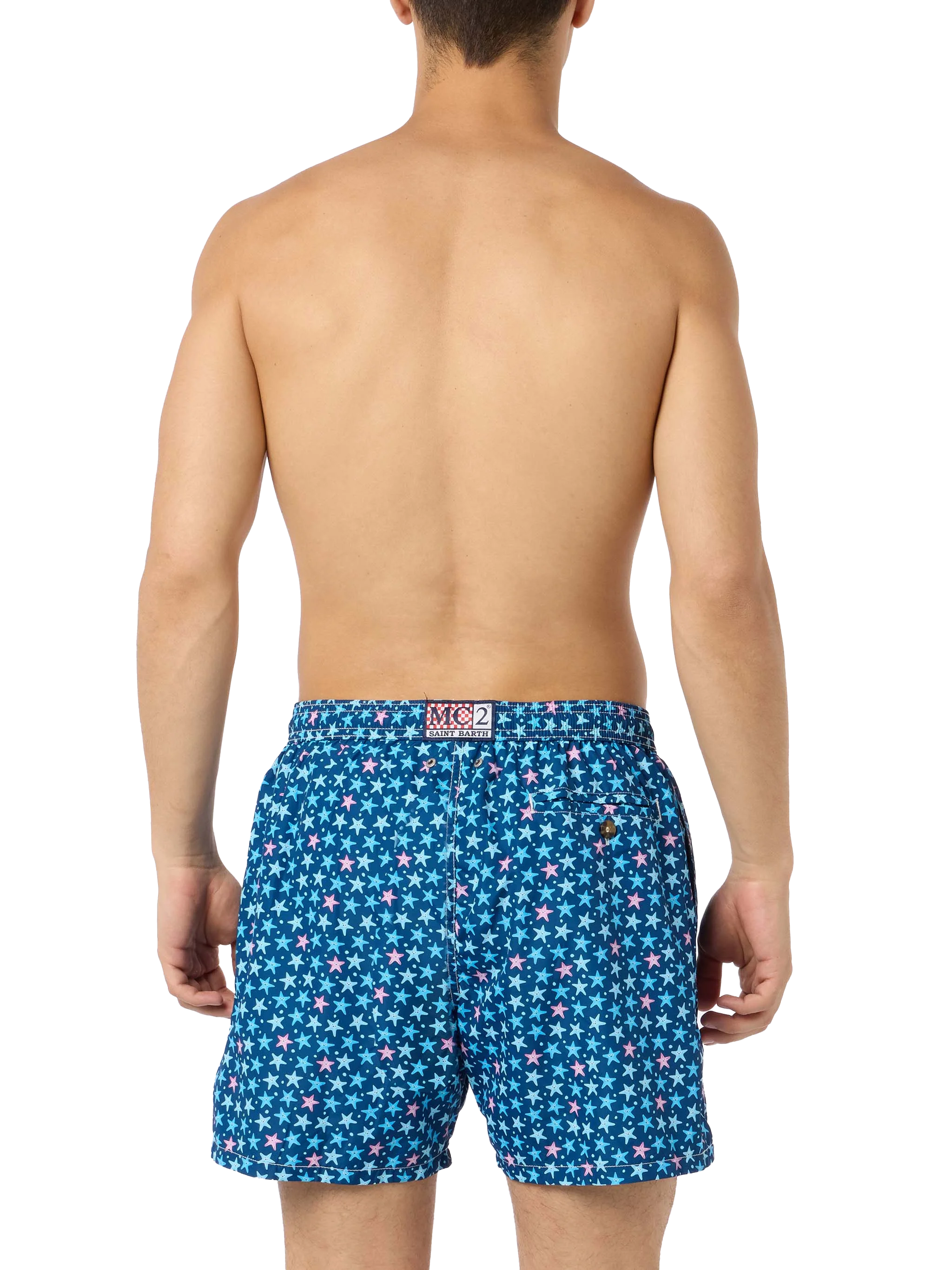 Lighting Micro Fantasy blue starfish print swim shorts - Image 4