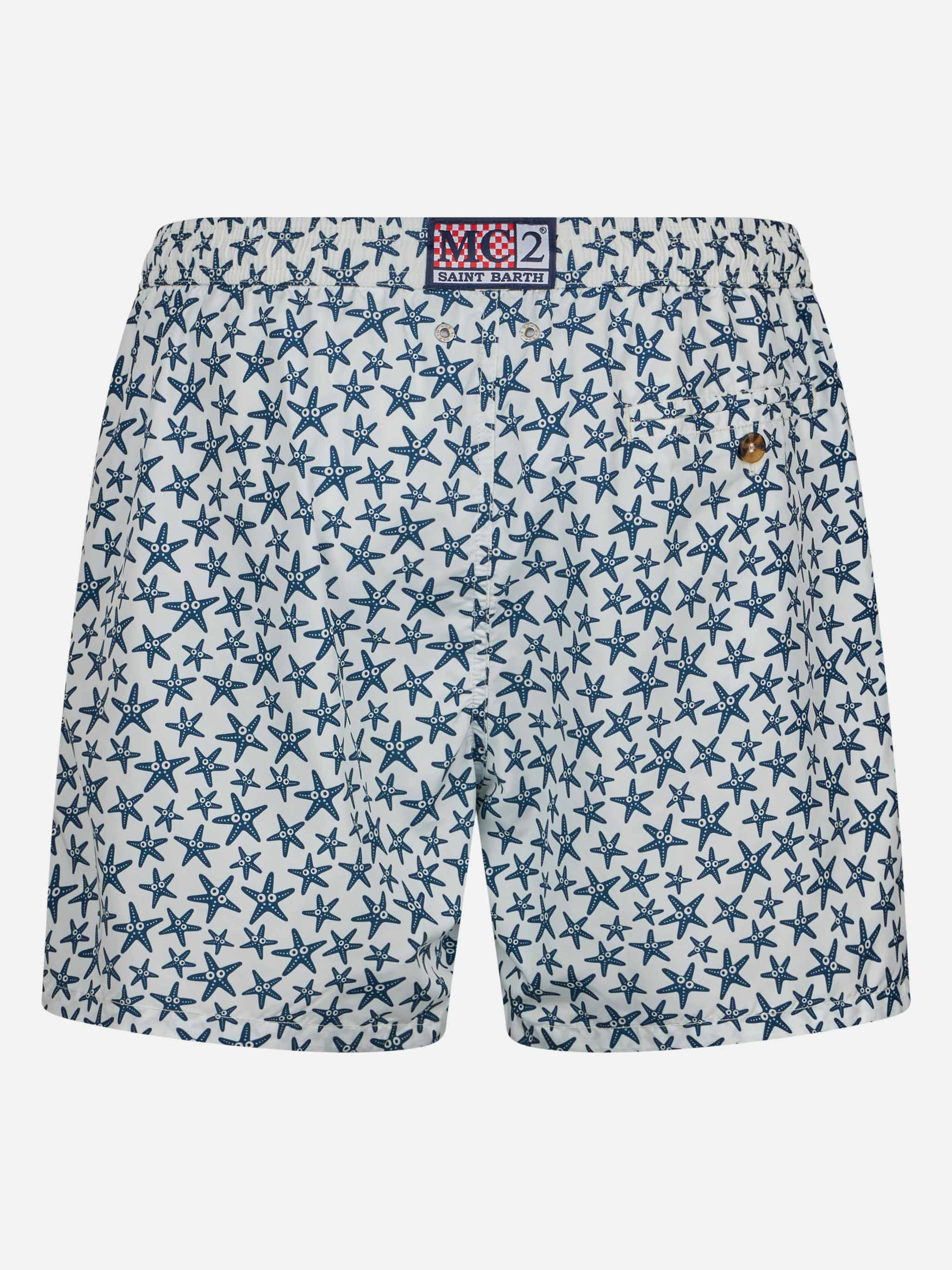 Lighting Micro Fantasy multicolor starfish print swim shorts - Image 2