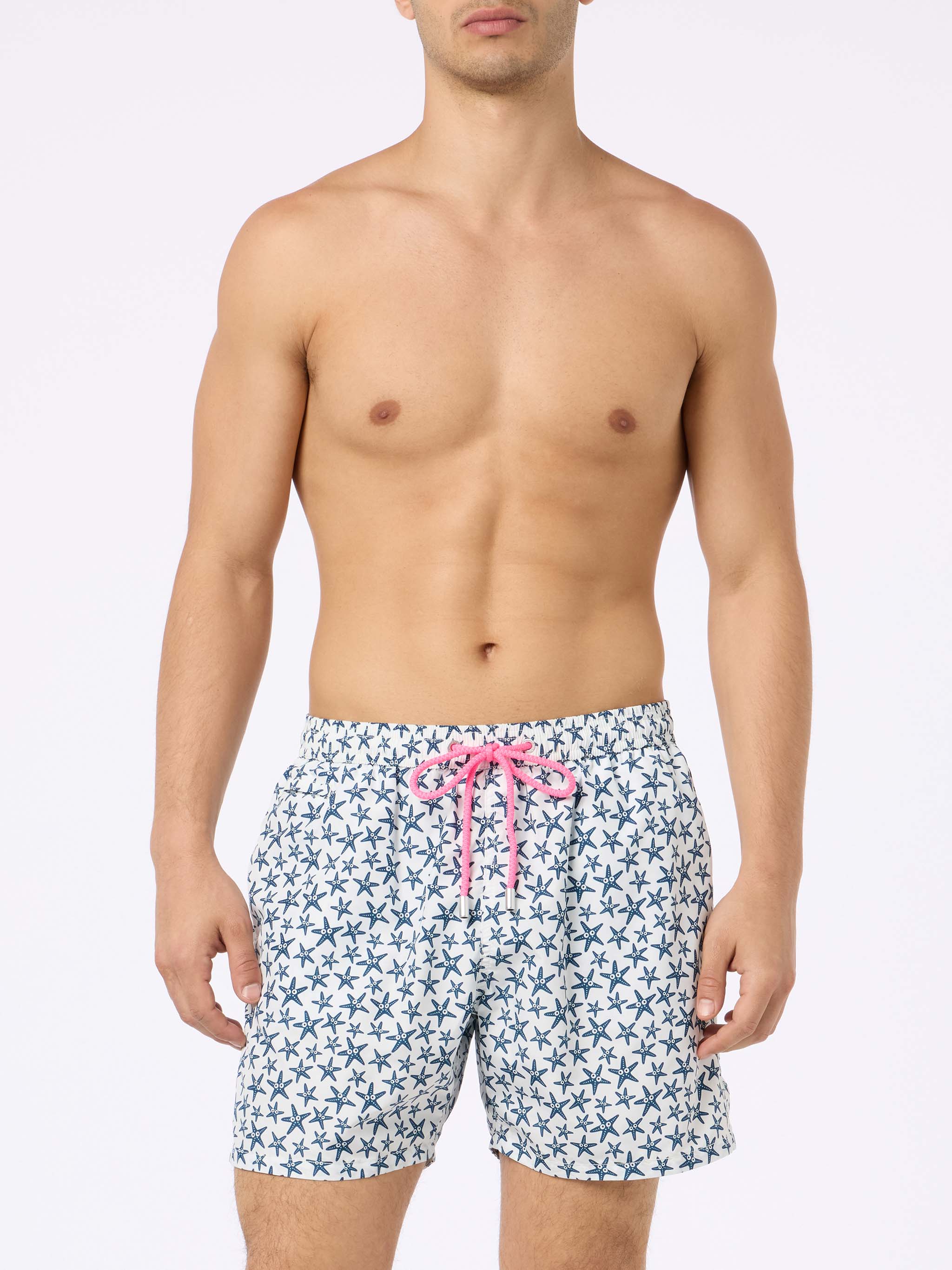 Lighting Micro Fantasy multicolor starfish print swim shorts - Image 4