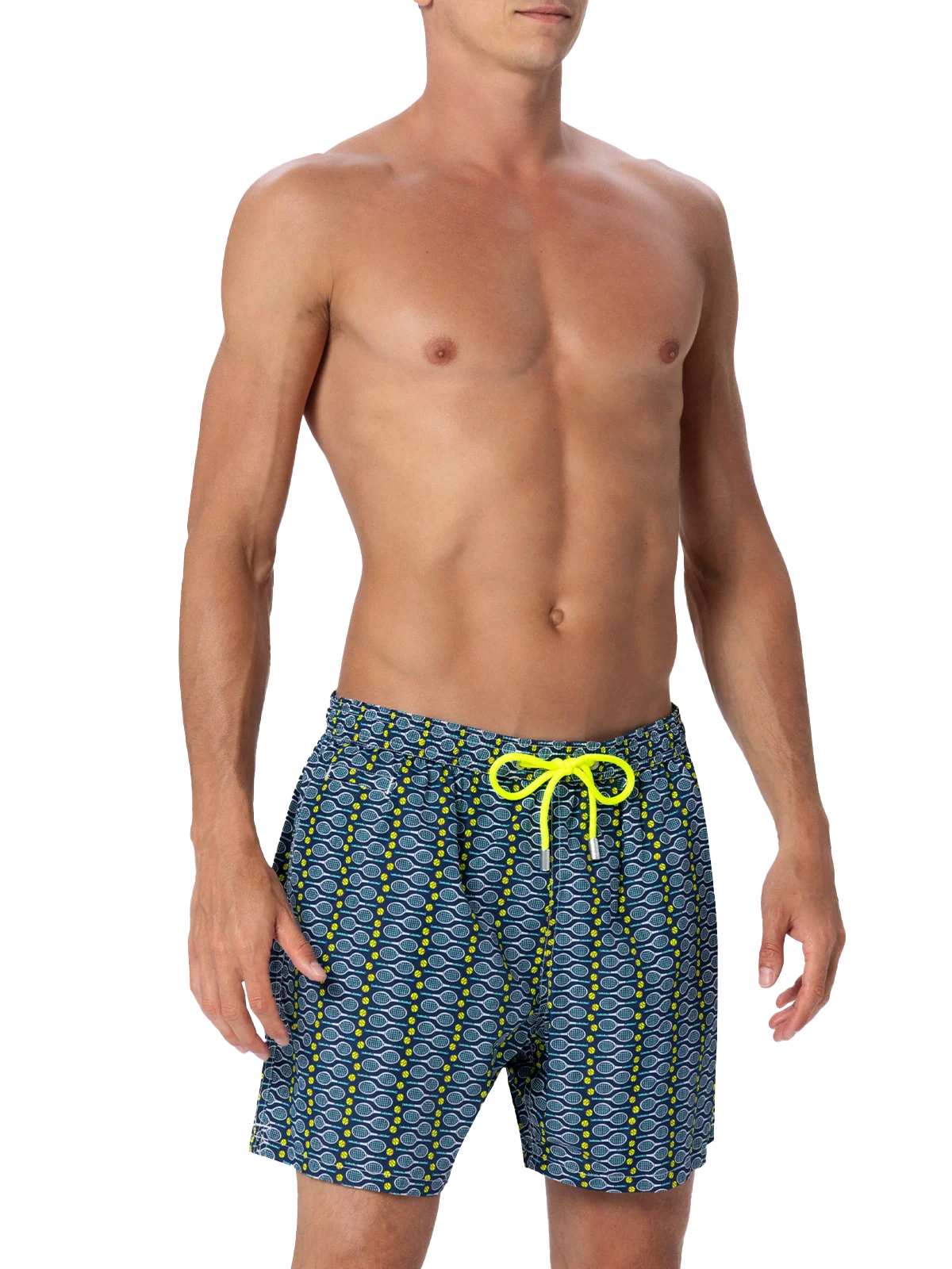 Lighting Micro Fantasy swim shorts with tennis print - Image 3
