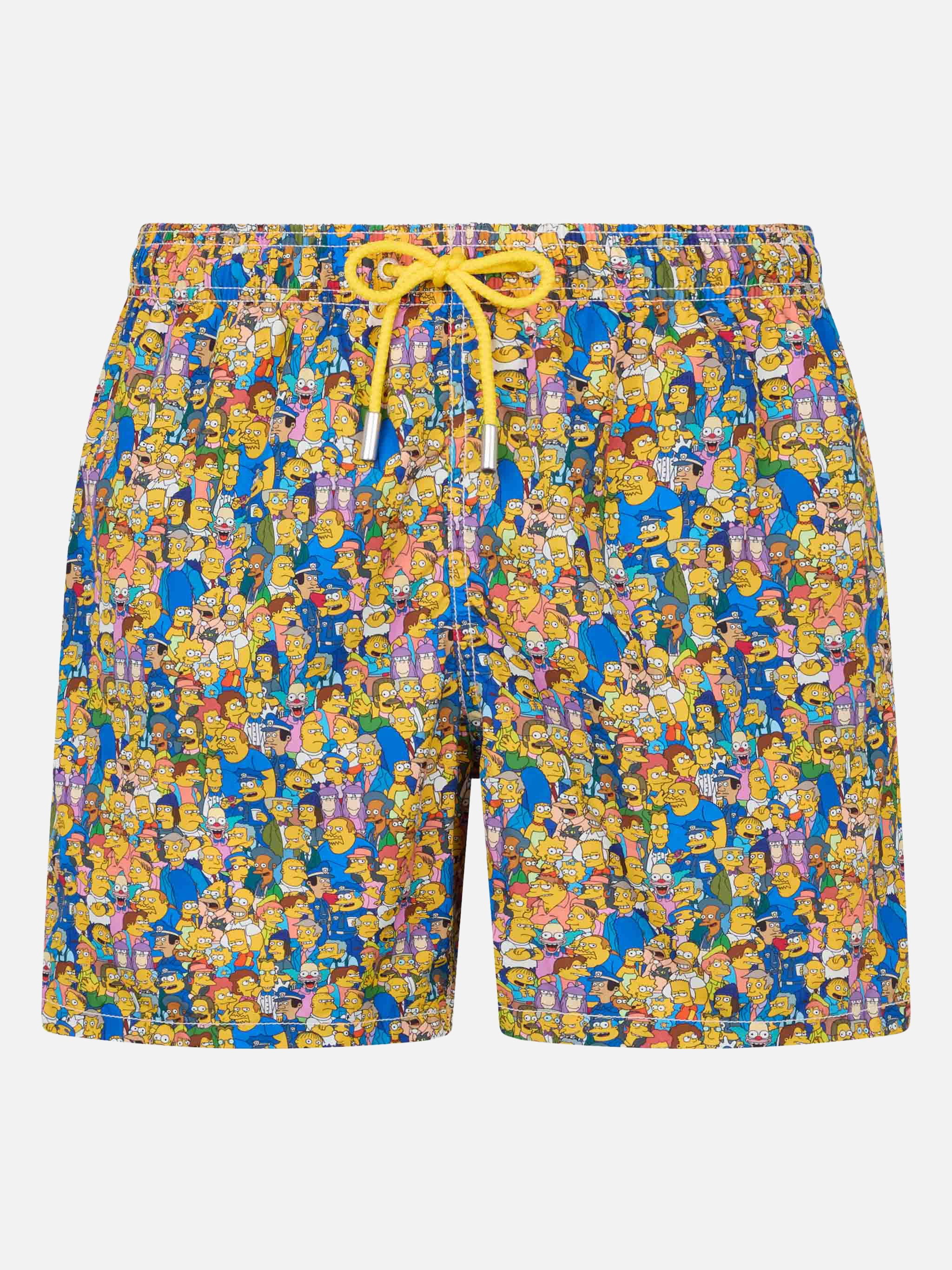 Lighting Micro Fantasy multicolor Simpsons family print swim shorts | Special Edition