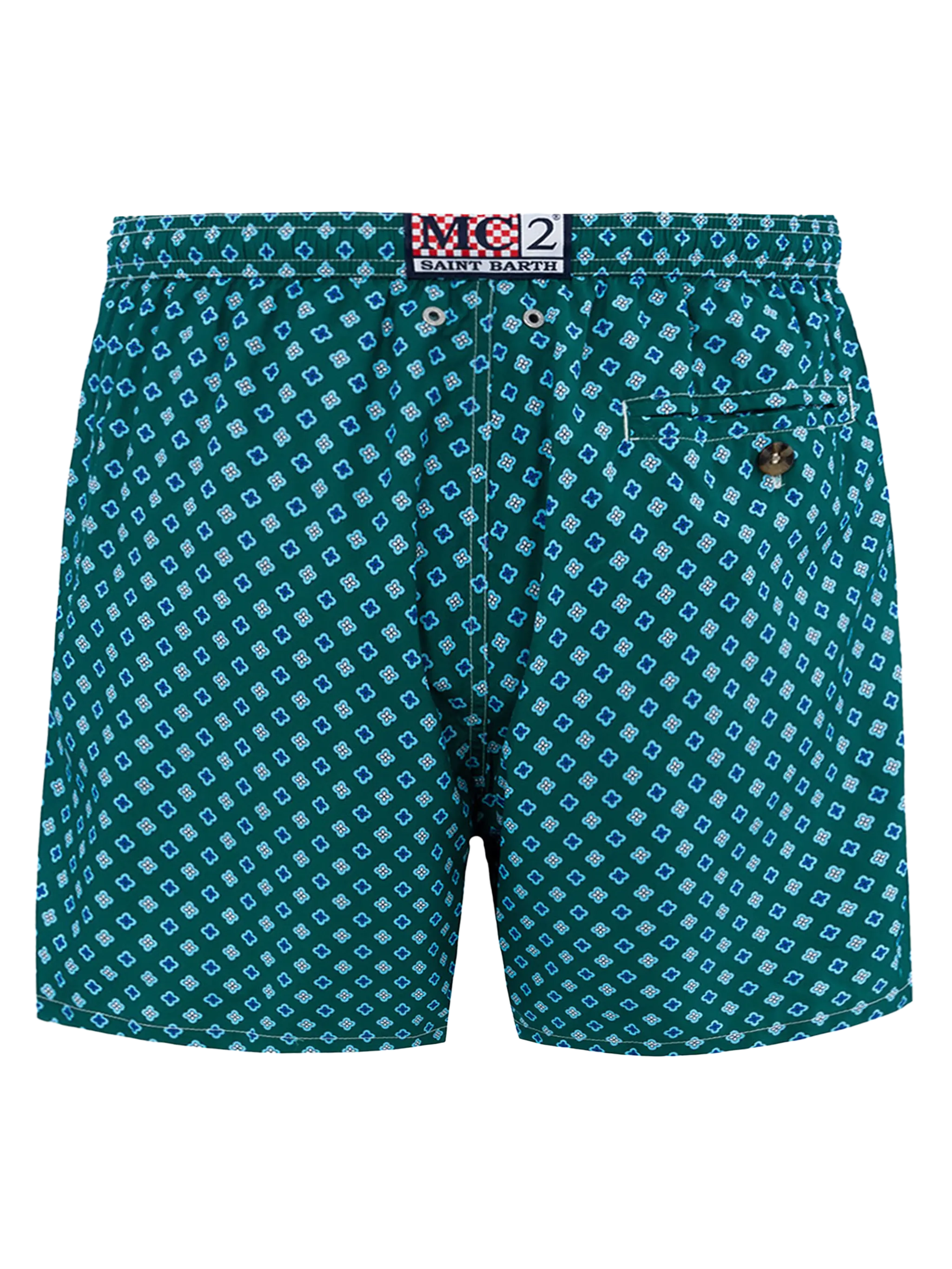 Lighting Micro Fantasy green tie print swim shorts - Image 2