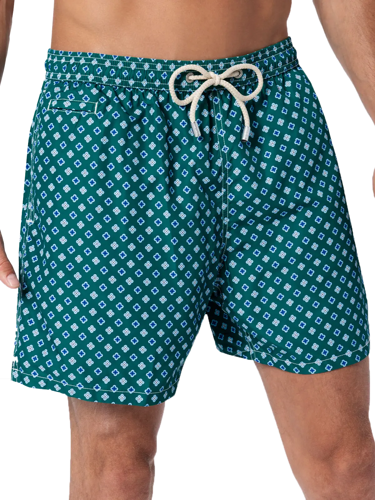 Lighting Micro Fantasy green tie print swim shorts - Image 4