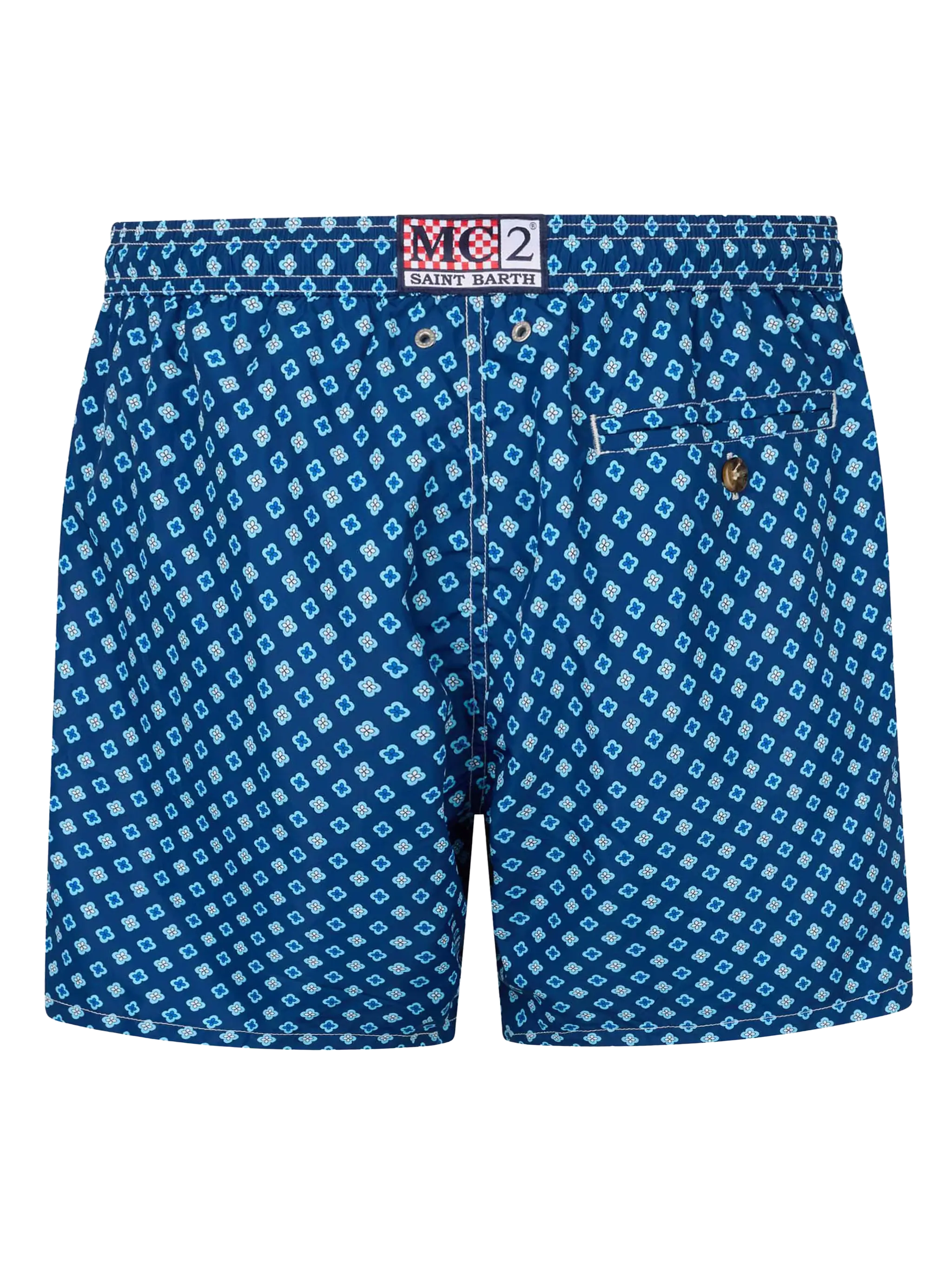 Lighting Micro Fantasy blue micro tie print swim shorts - Image 2