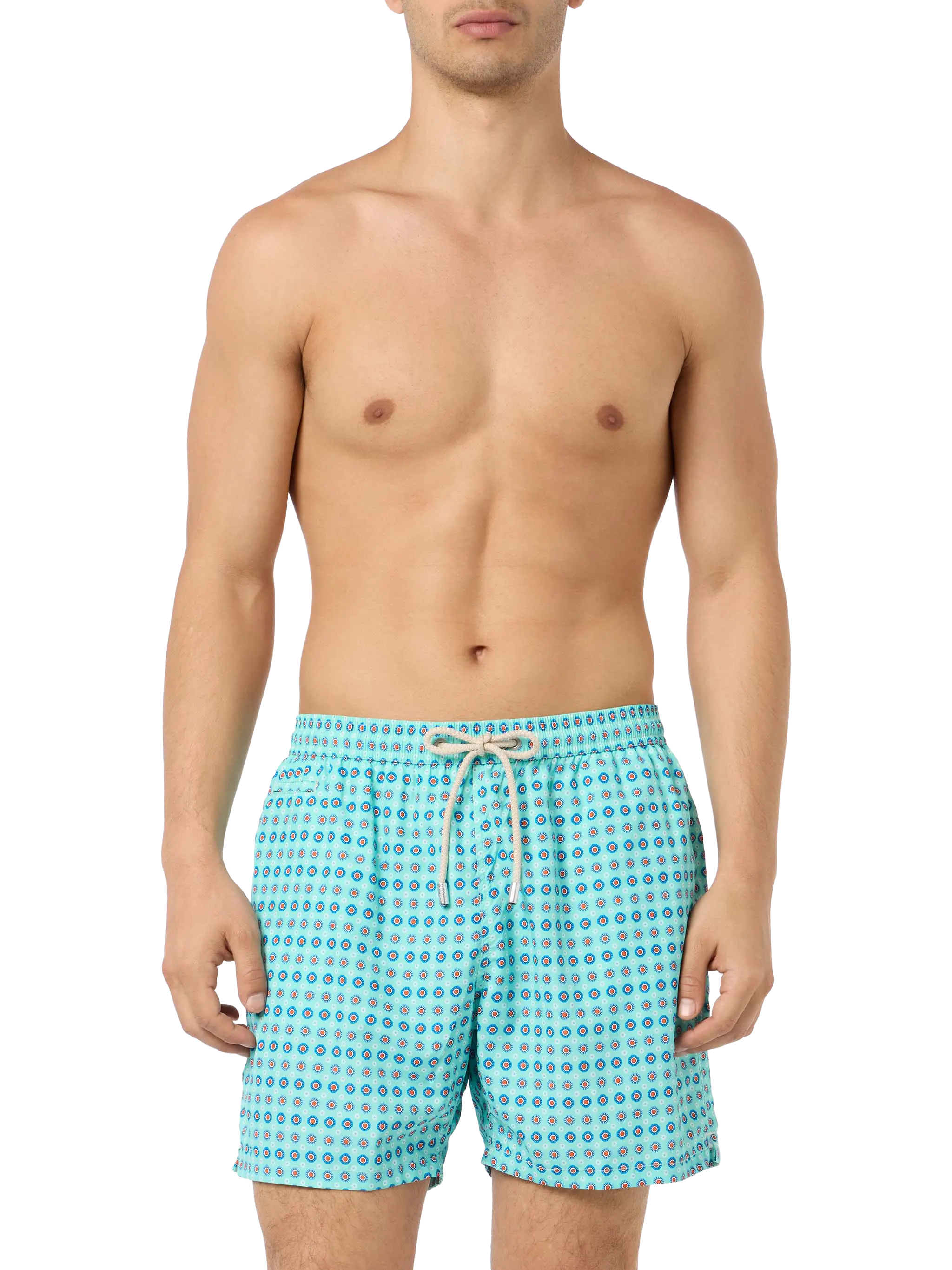 Lighting Micro Fantasy green micro tie print swim shorts - Image 3