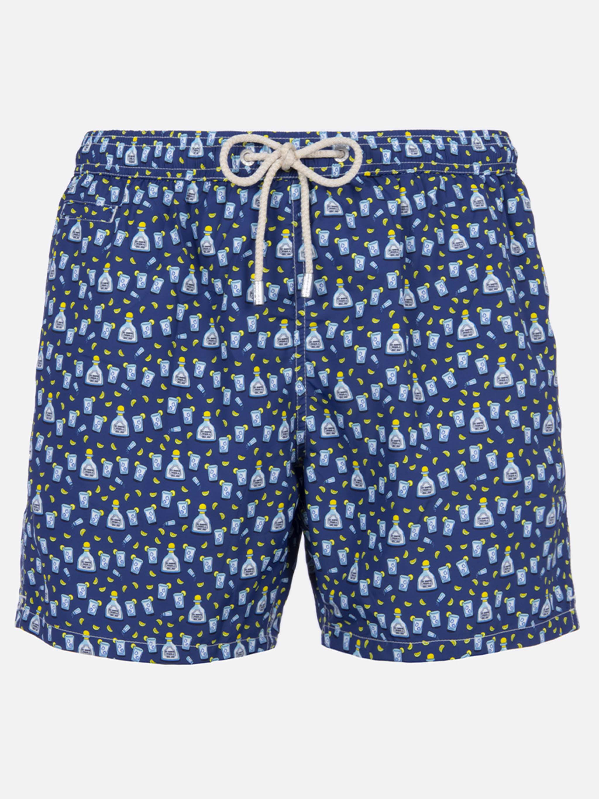 Lighting Micro Fantasy blue tequila print swim shorts