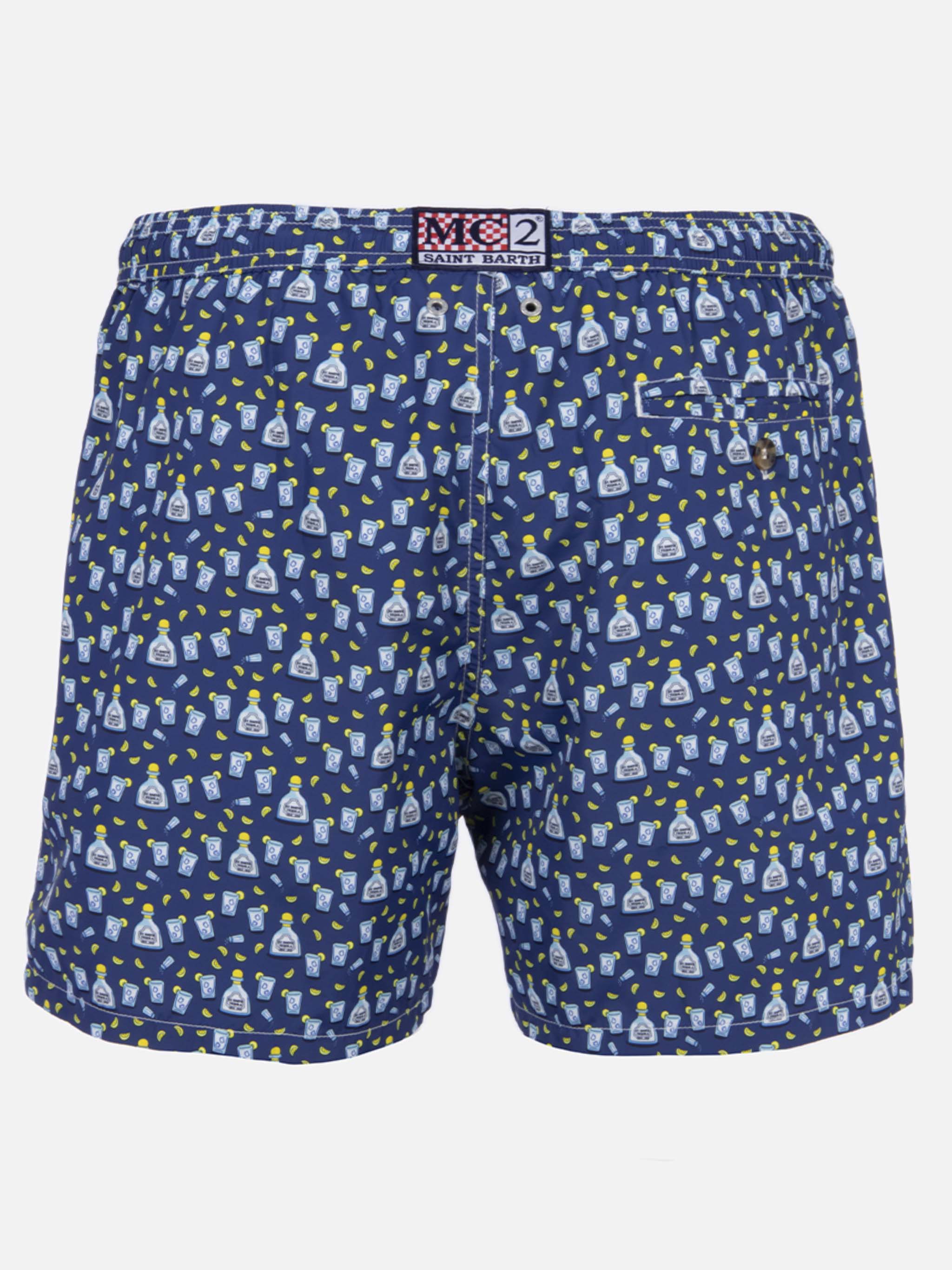 Lighting Micro Fantasy blue tequila print swim shorts - Image 2