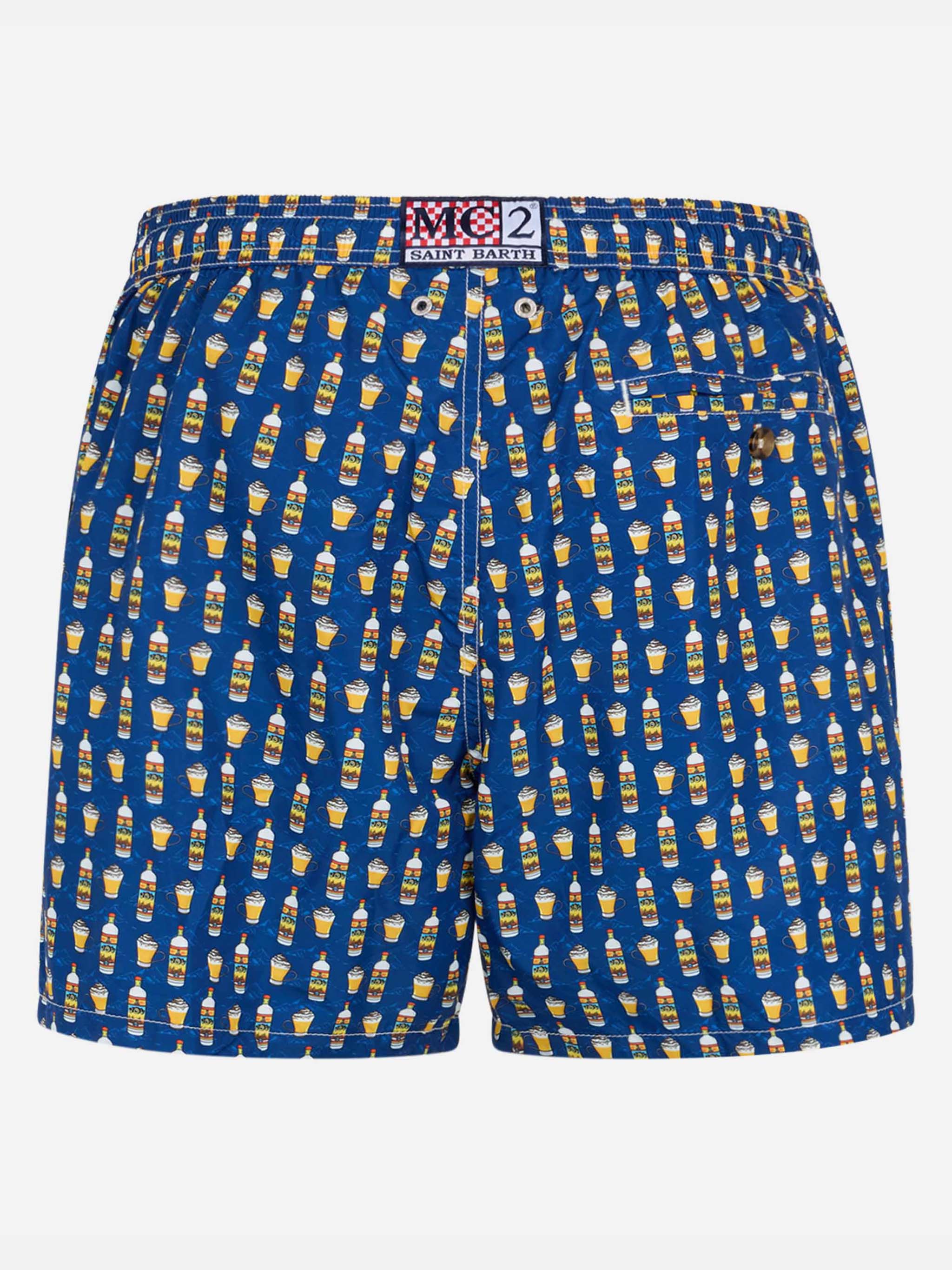 Lighting Micro Fantasy swim shorts in technical fabric with Bombardino pattern | Special Edition - Image 2