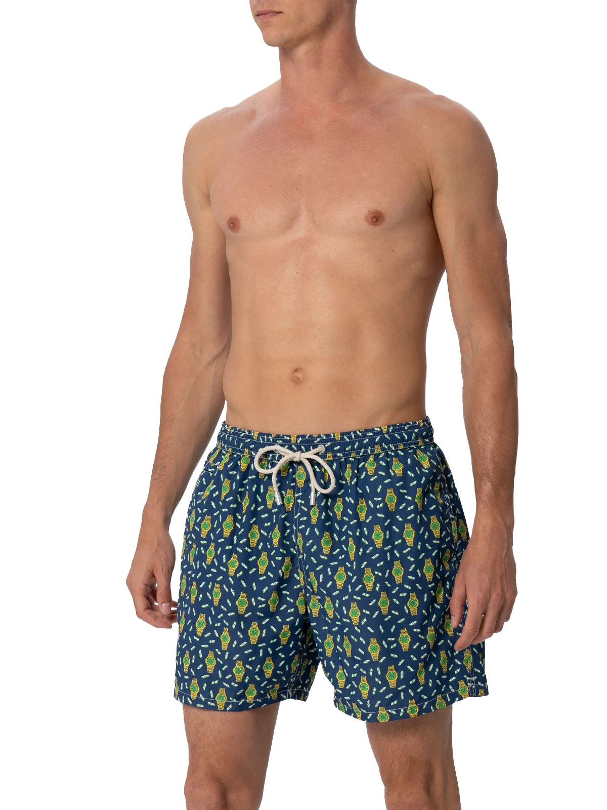 Lighting Micro Fantasy multicolor watches print swim shorts - Image 4