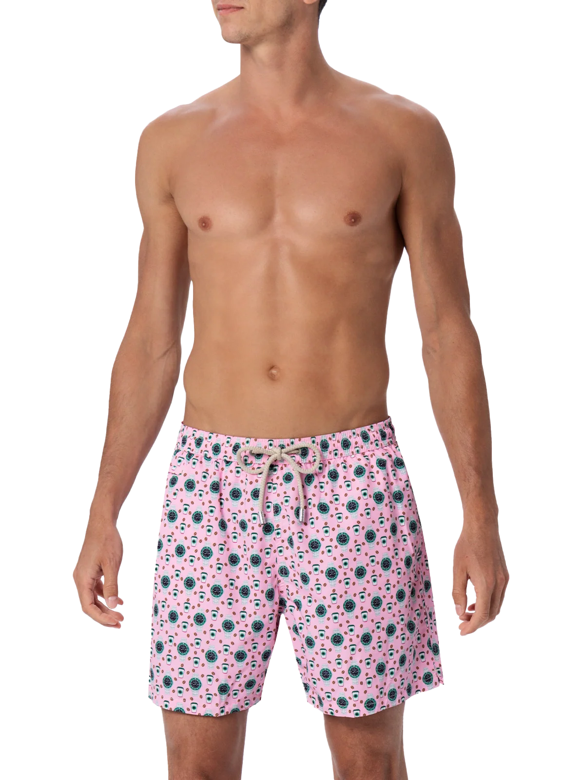 Lighting Micro Fantasy swim shorts with watches print - Image 3