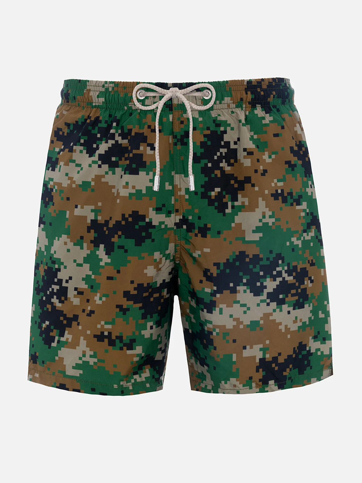 Lighting swim shorts with pixel camouflage pattern - Image 5