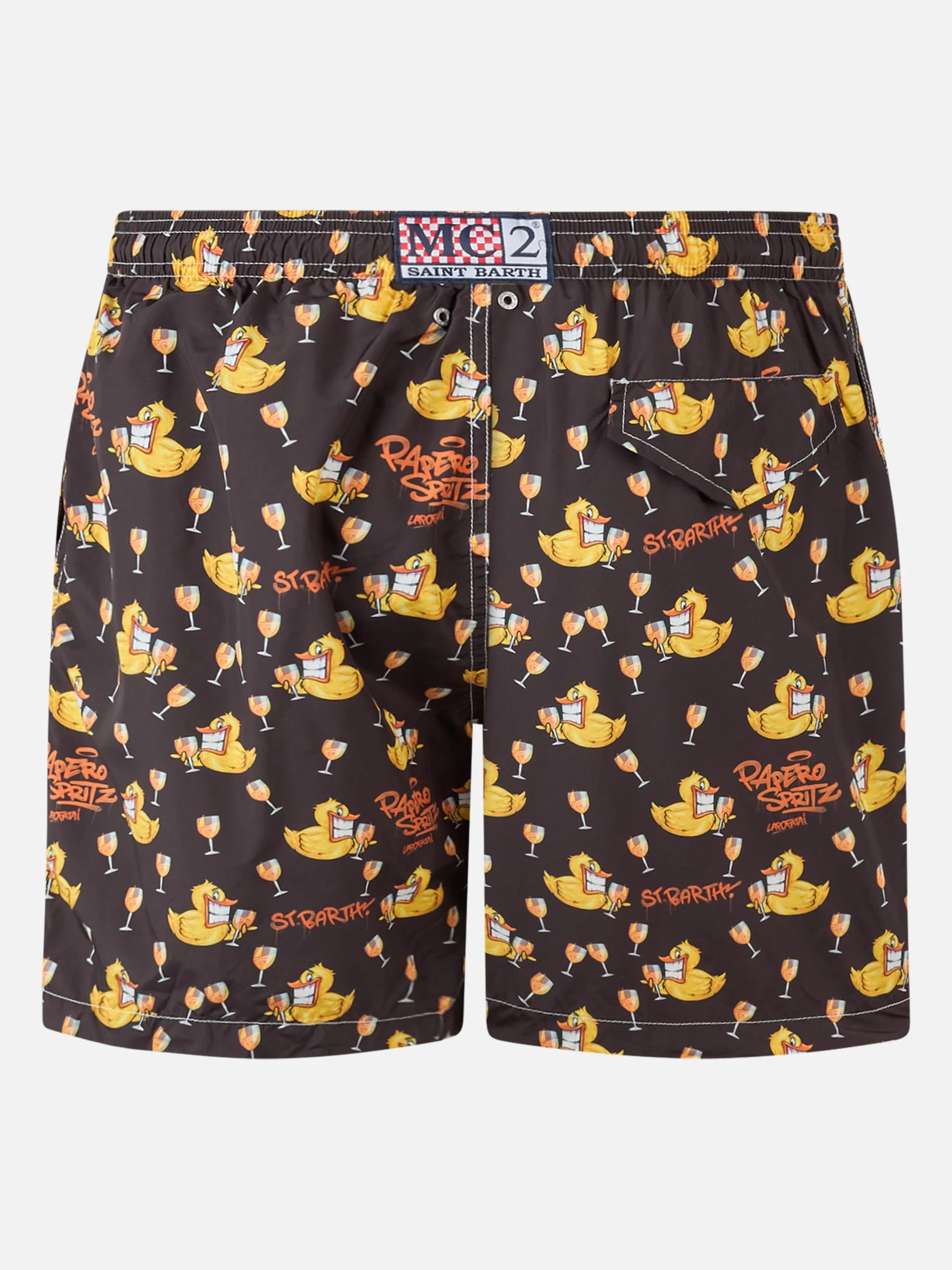 Lighting swim shorts with Cryptopuppets print | Special Edition - Image 2